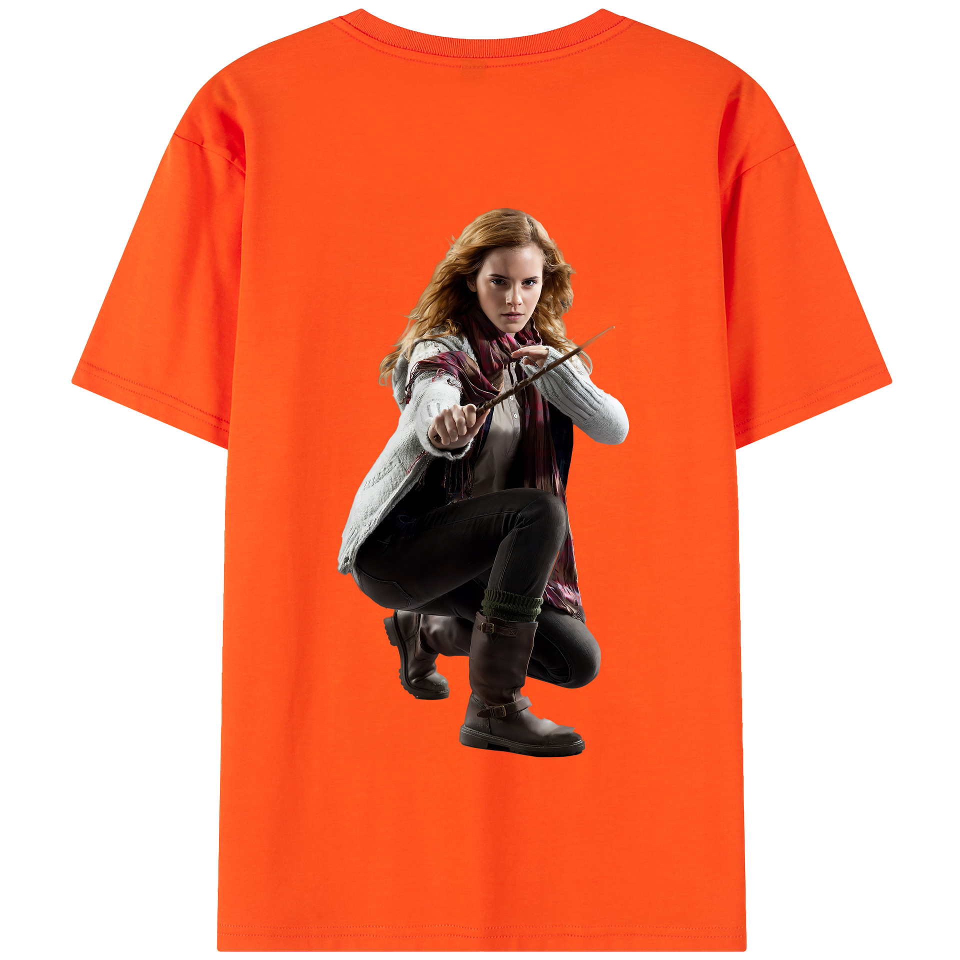 （画像用） Harry Potter ハリー・ポッターシリーズ 綿100％半袖Tシャツ（背面プリント）
