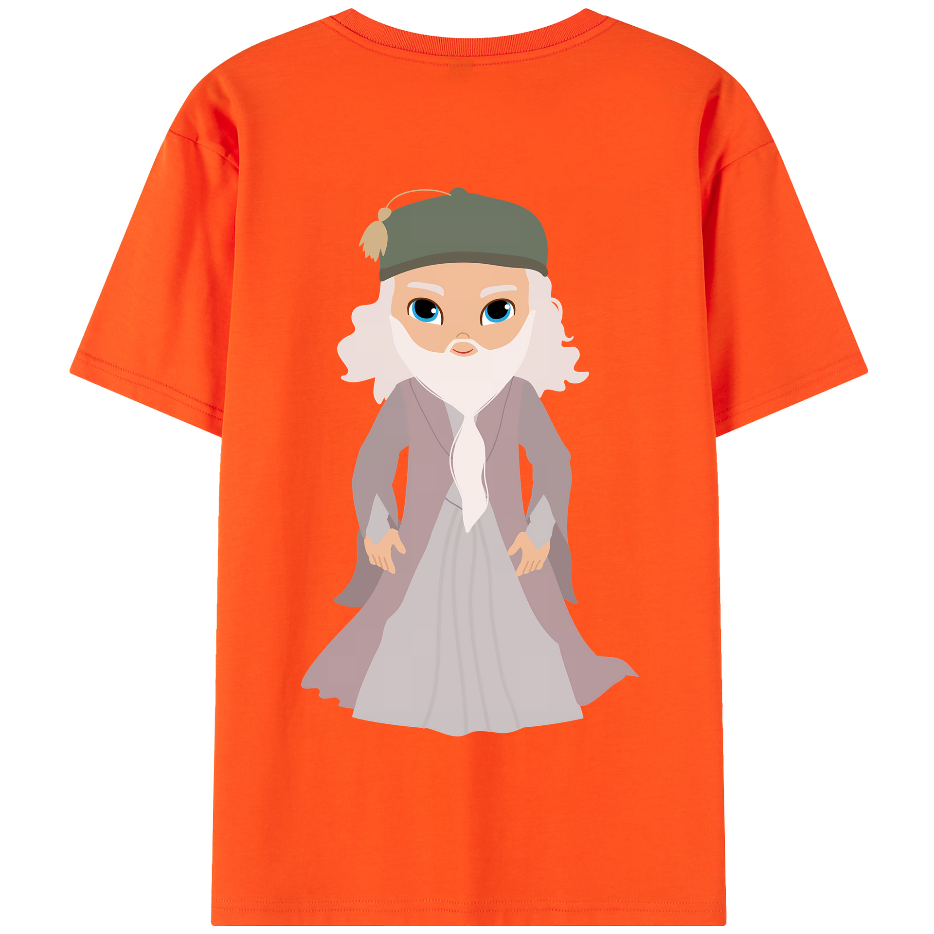 （画像用） Harry Potter ハリー・ポッターシリーズ 綿100％半袖Tシャツ（背面プリント）
