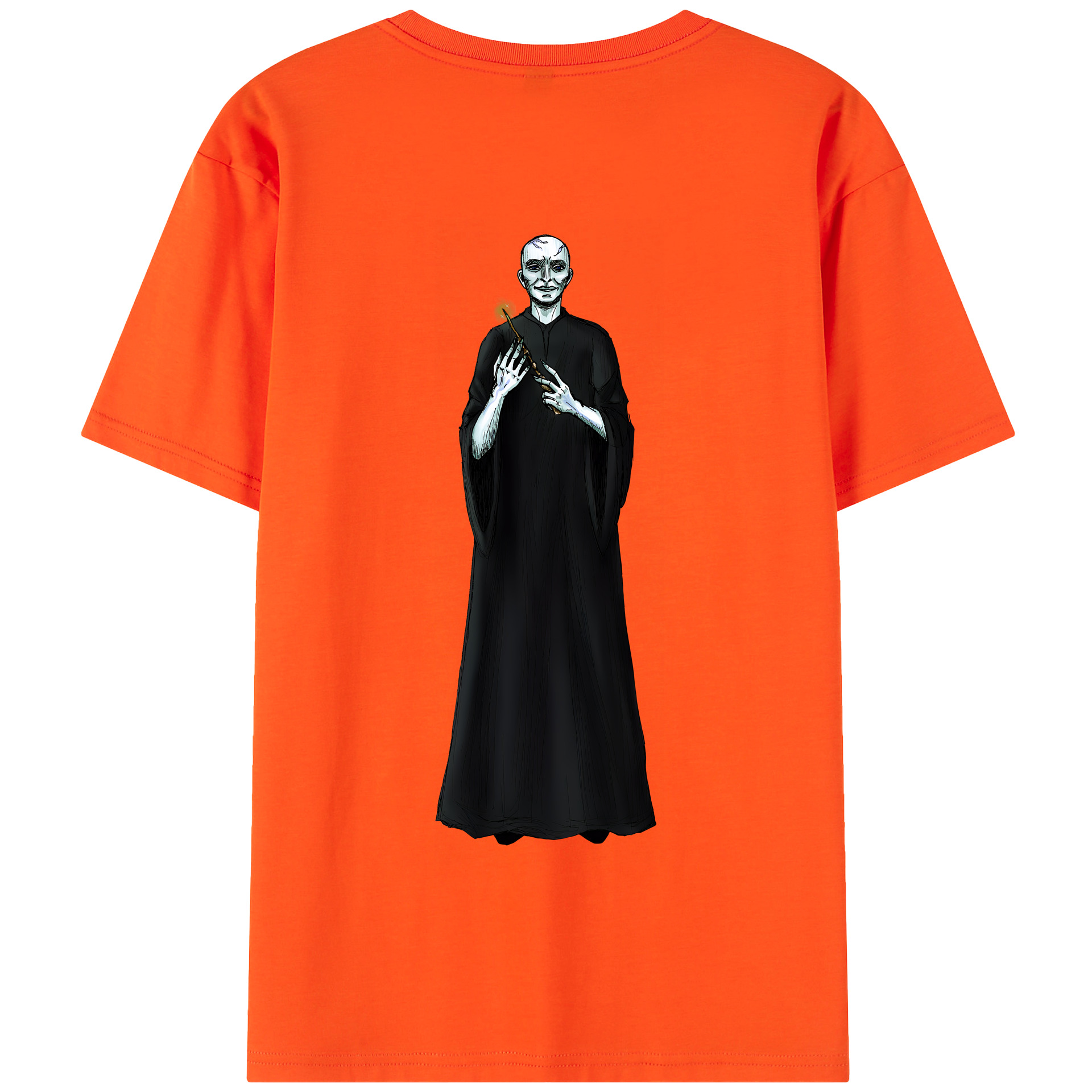 （画像用） Harry Potter ハリー・ポッターシリーズ 綿100％半袖Tシャツ（背面プリント）