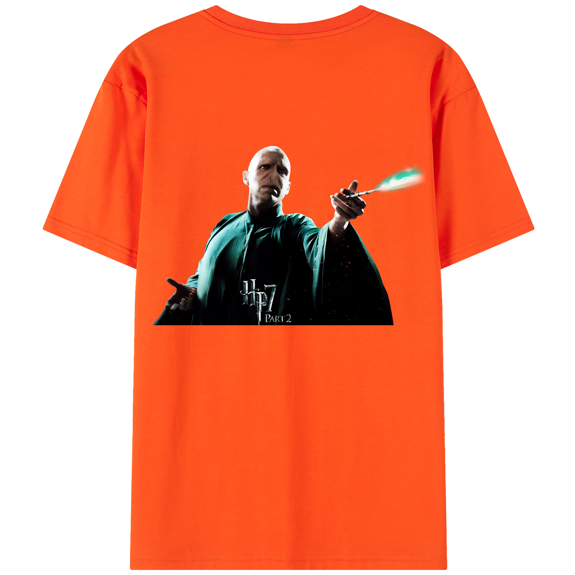 （画像用） Harry Potter ハリー・ポッターシリーズ 綿100％半袖Tシャツ（背面プリント）