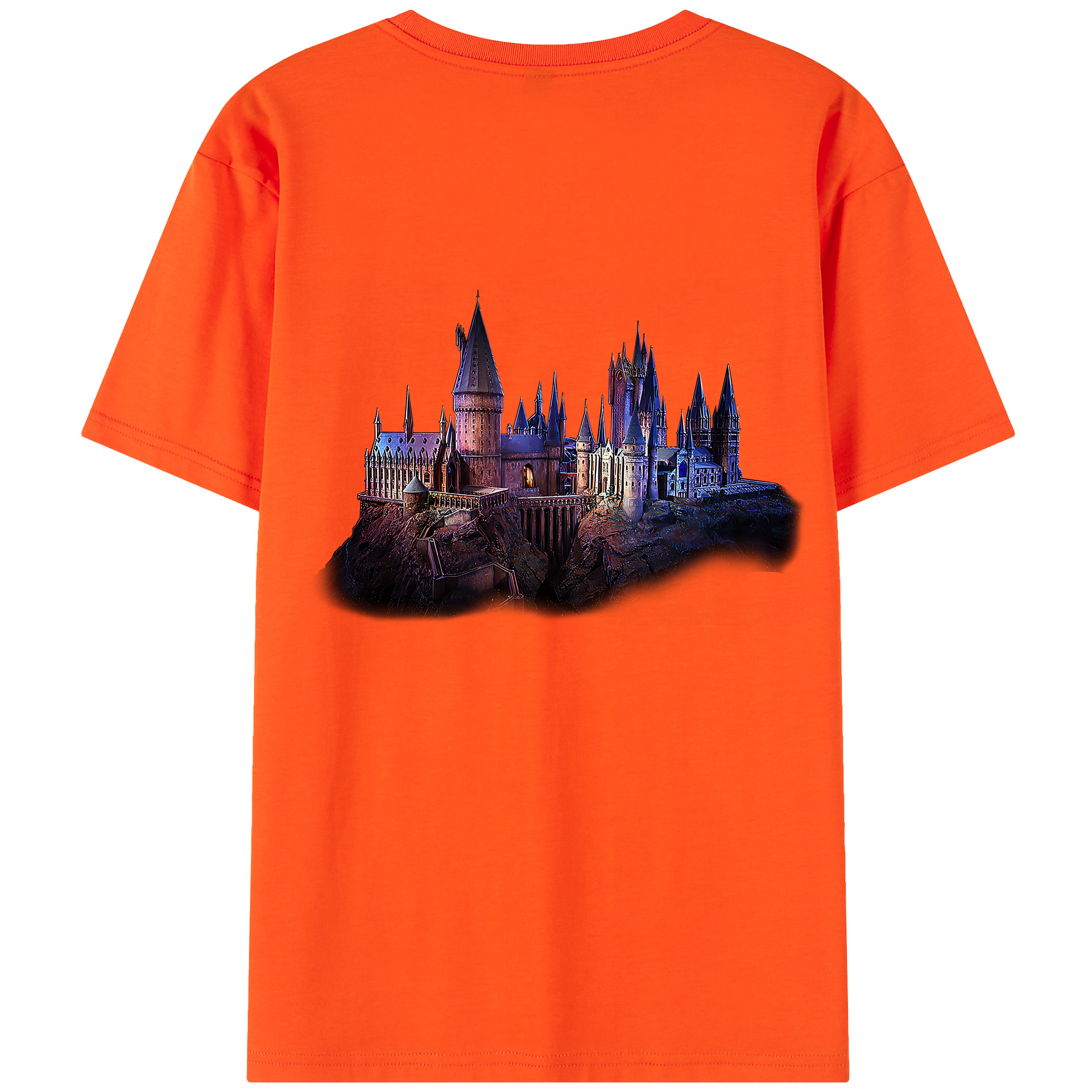 （画像用） Harry Potter ハリー・ポッターシリーズ 綿100％半袖Tシャツ（背面プリント）