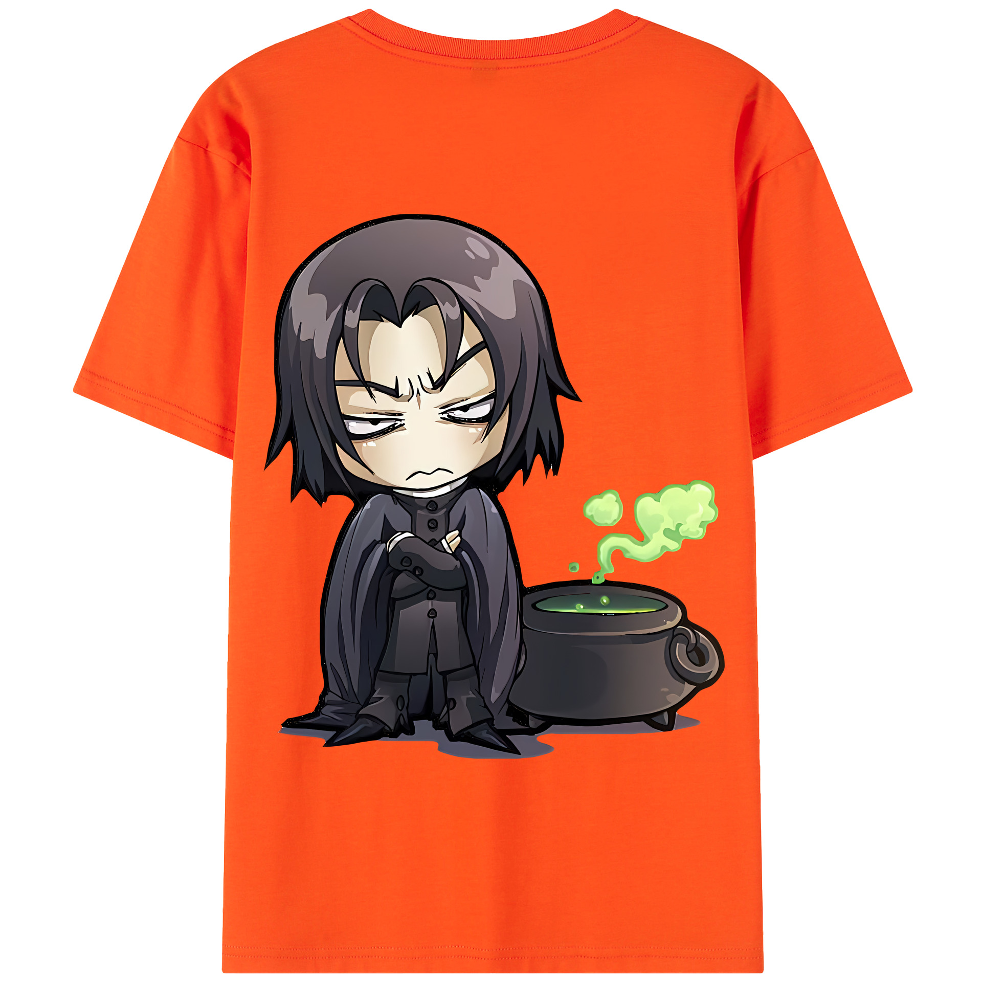 （画像用） Harry Potter ハリー・ポッターシリーズ 綿100％半袖Tシャツ（背面プリント）