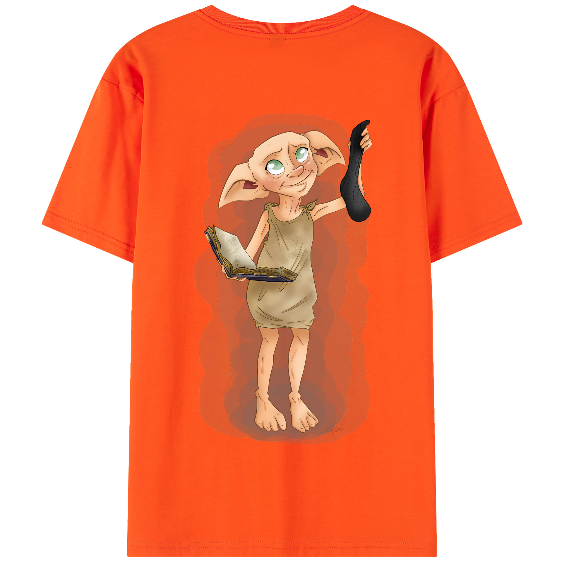 （画像用） Harry Potter ハリー・ポッターシリーズ 綿100％半袖Tシャツ（背面プリント）