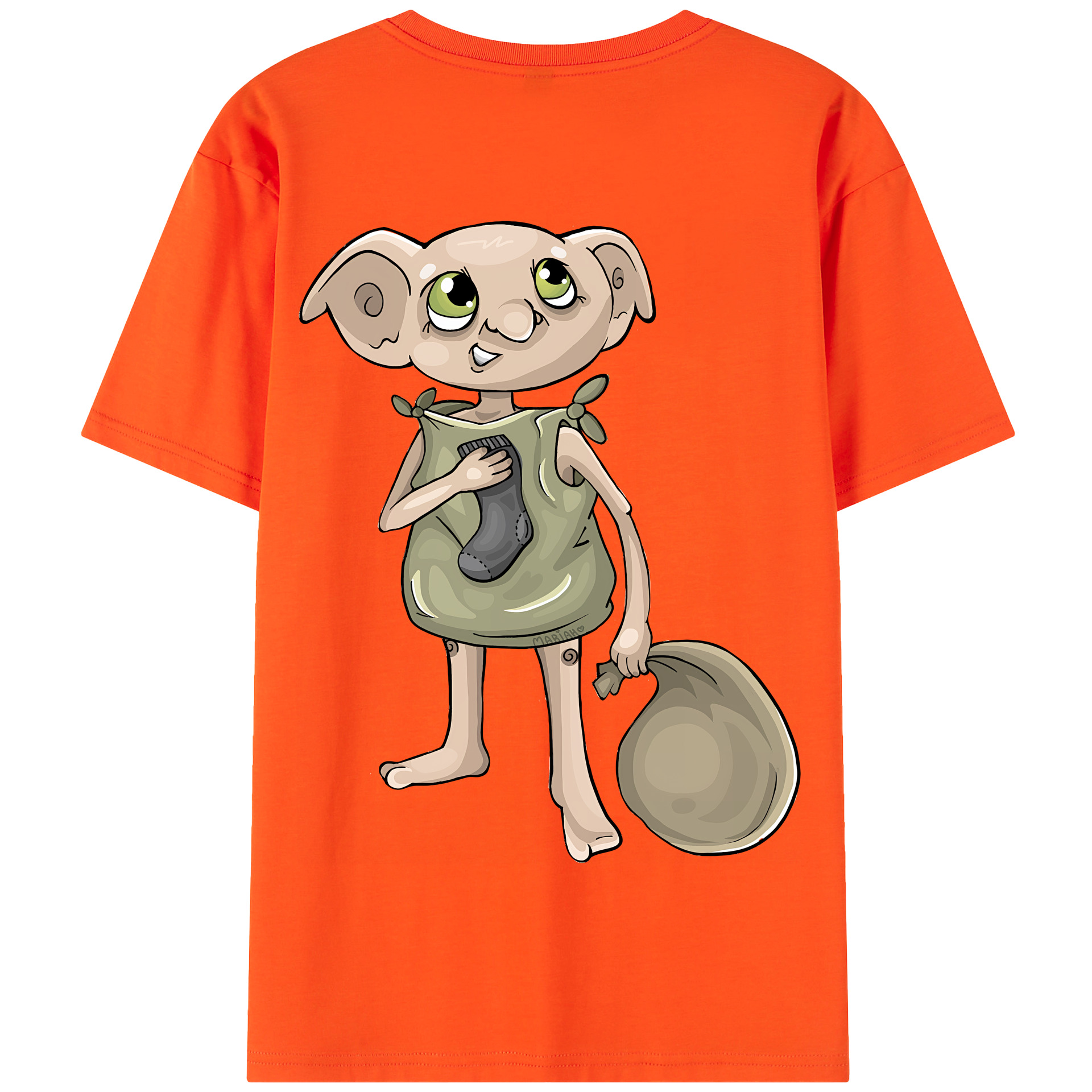 （画像用） Harry Potter ハリー・ポッターシリーズ 綿100％半袖Tシャツ（背面プリント）