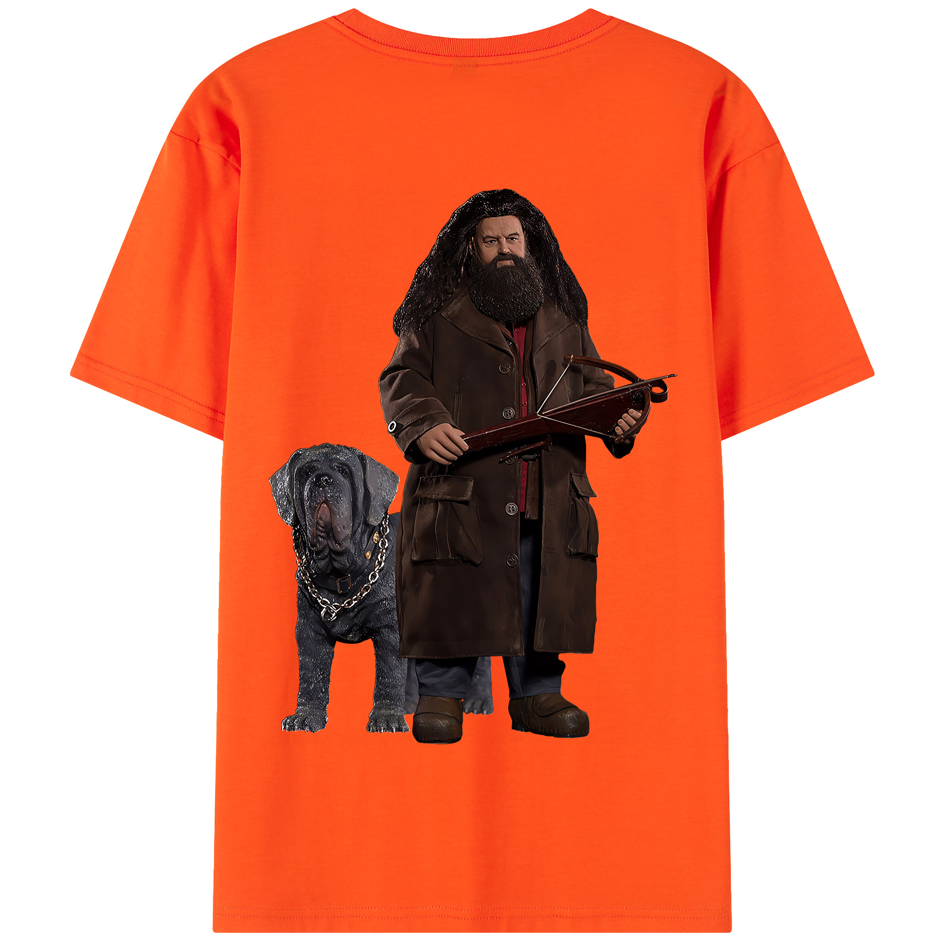 （画像用） Harry Potter ハリー・ポッターシリーズ 綿100％半袖Tシャツ（背面プリント）