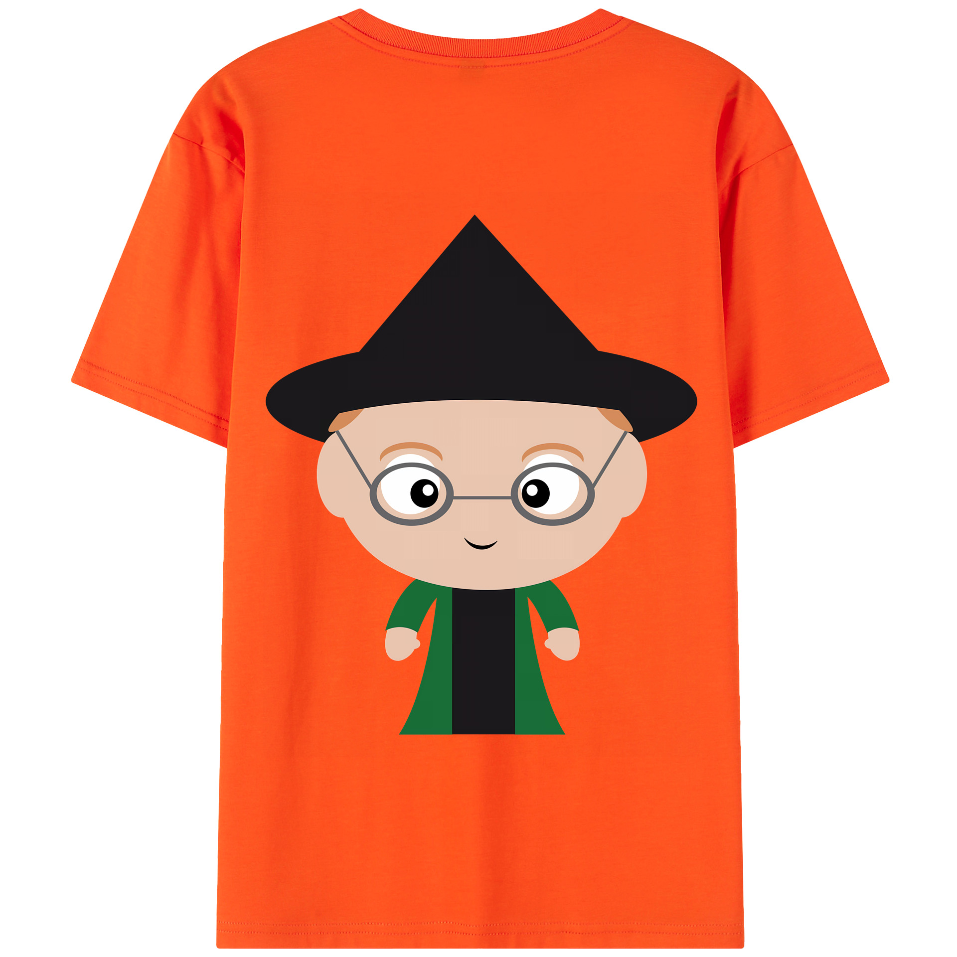 （画像用） Harry Potter ハリー・ポッターシリーズ 綿100％半袖Tシャツ（背面プリント）