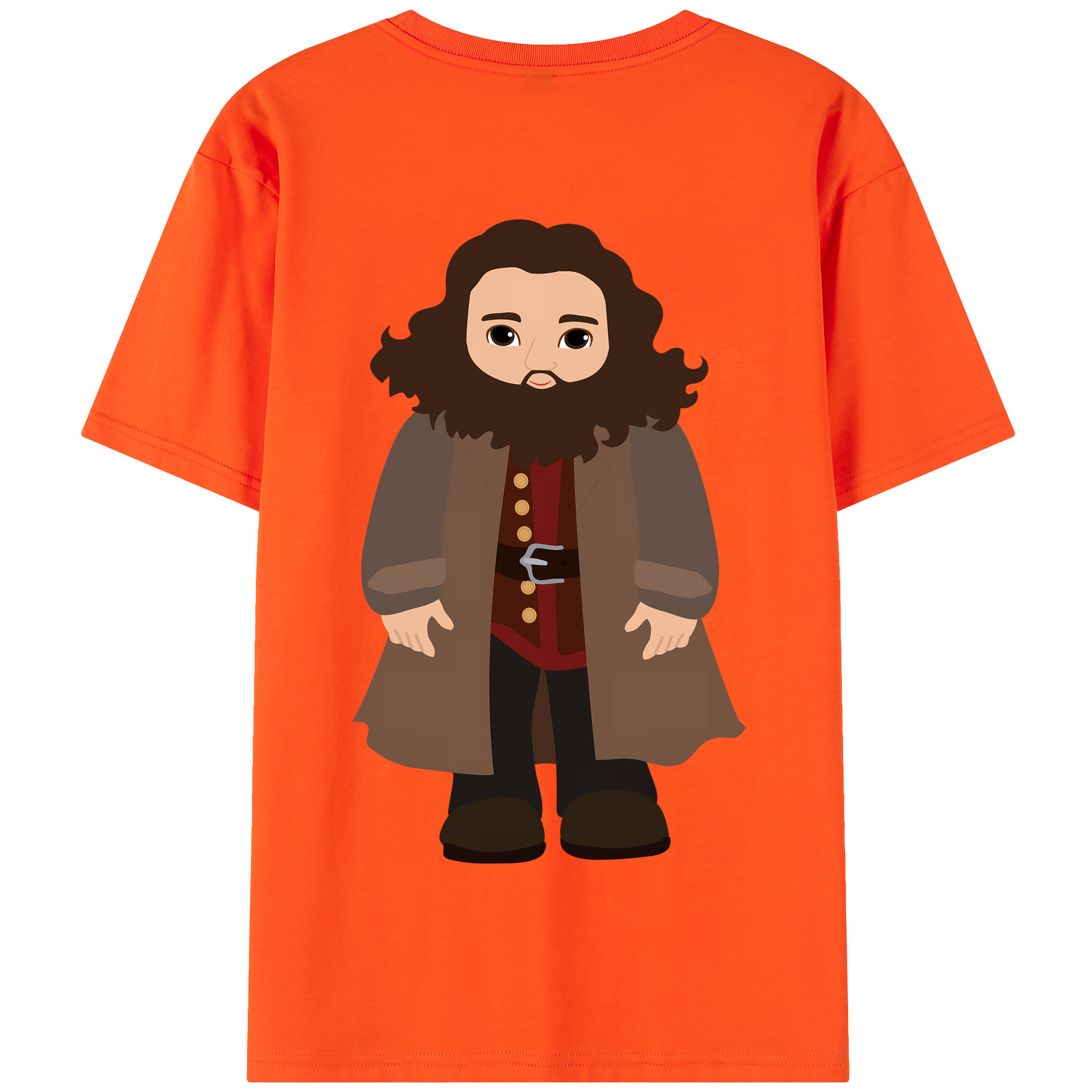 （画像用） Harry Potter ハリー・ポッターシリーズ 綿100％半袖Tシャツ（背面プリント）