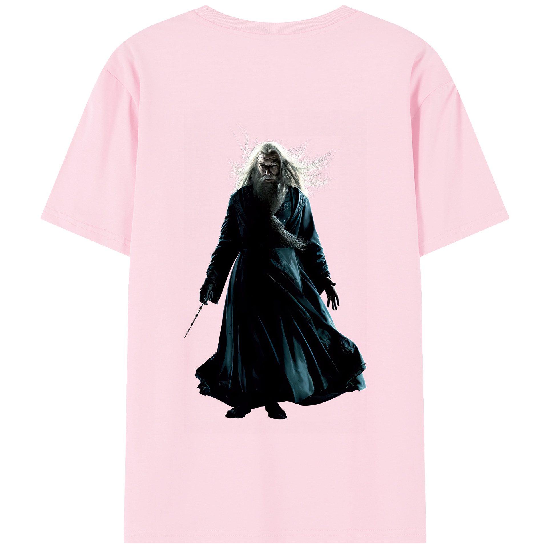 （画像用） Harry Potter ハリー・ポッターシリーズ 綿100％半袖Tシャツ（背面プリント）