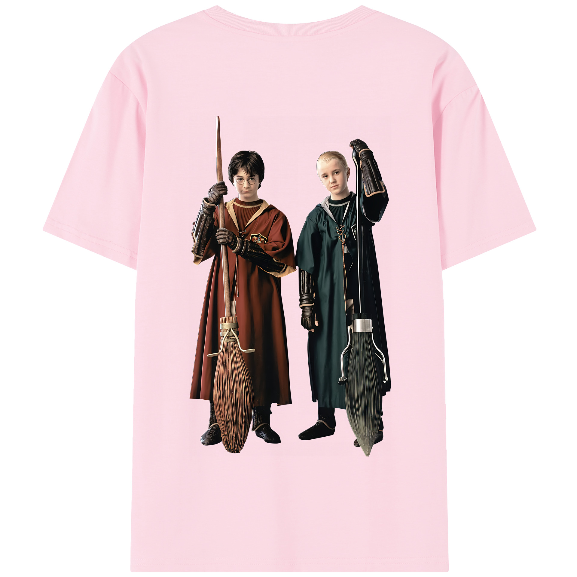 （画像用） Harry Potter ハリー・ポッターシリーズ 綿100％半袖Tシャツ（背面プリント）