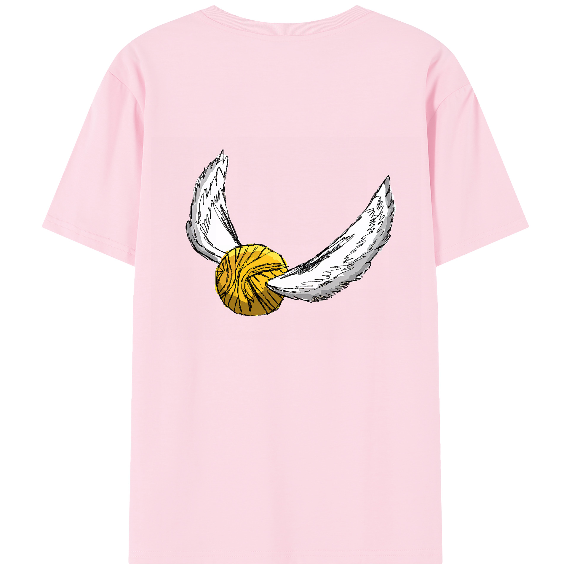 （画像用） Harry Potter ハリー・ポッターシリーズ 綿100％半袖Tシャツ（背面プリント）