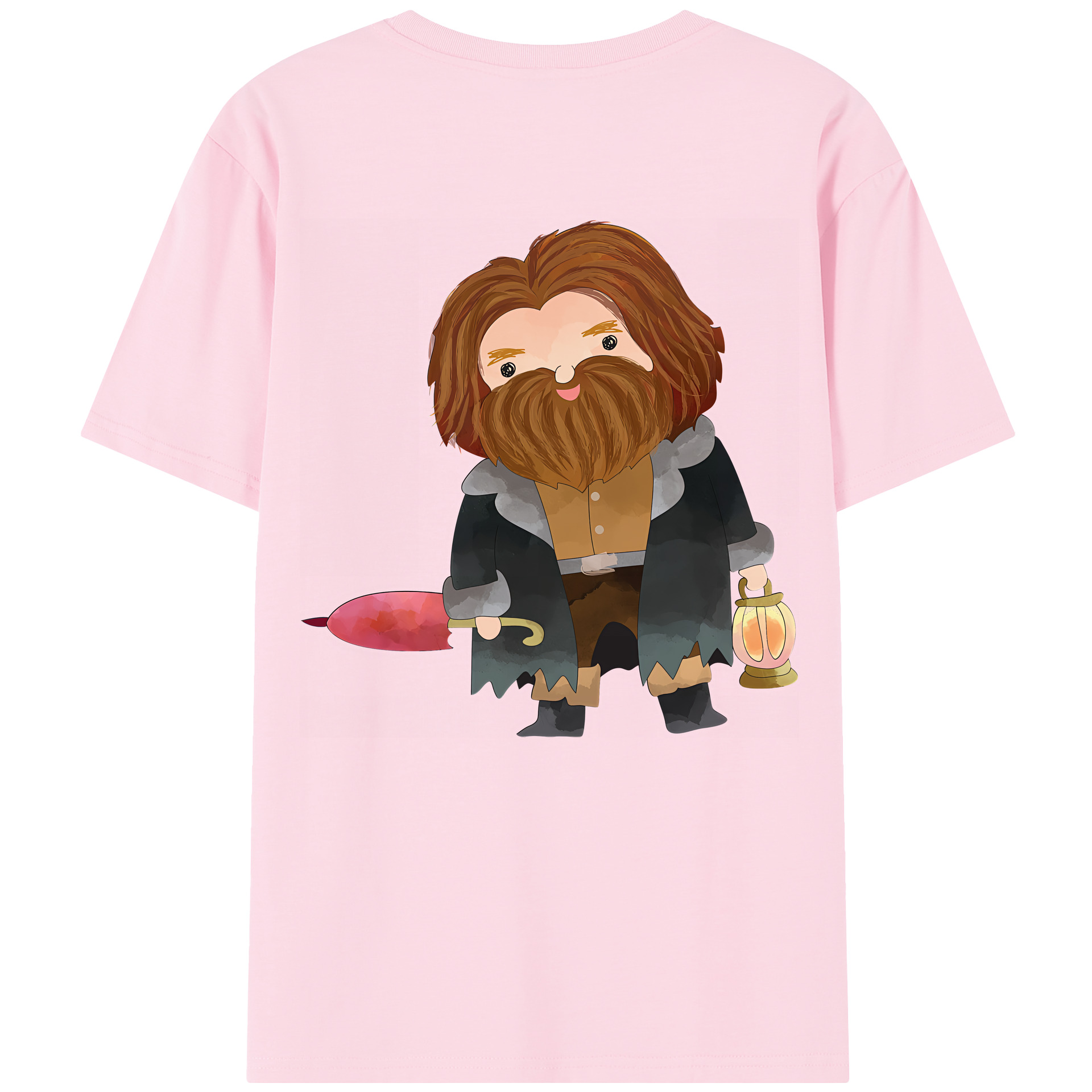 （画像用） Harry Potter ハリー・ポッターシリーズ 綿100％半袖Tシャツ（背面プリント）