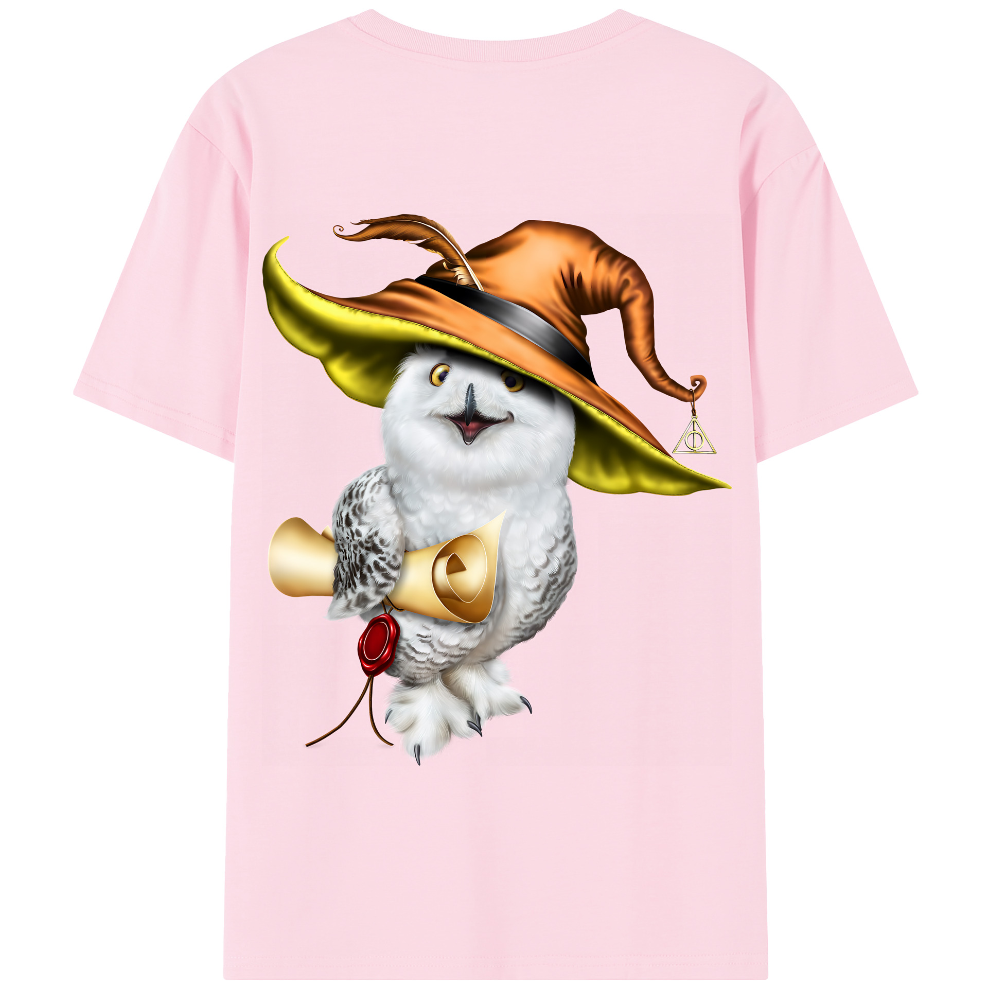（画像用） Harry Potter ハリー・ポッターシリーズ 綿100％半袖Tシャツ（背面プリント）