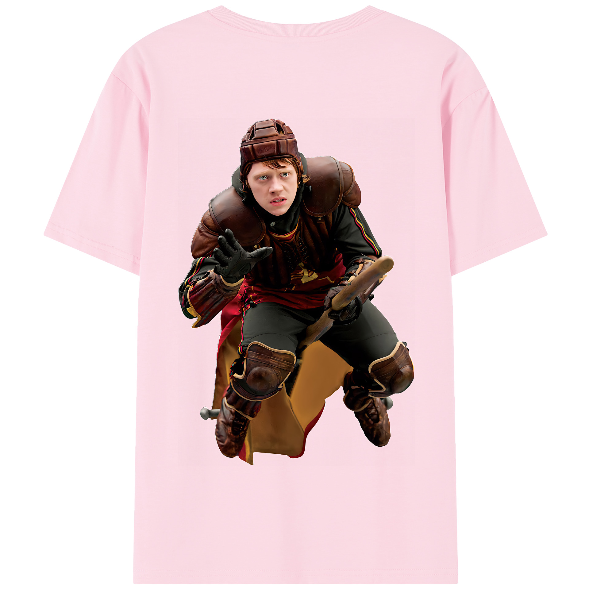 （画像用） Harry Potter ハリー・ポッターシリーズ 綿100％半袖Tシャツ（背面プリント）