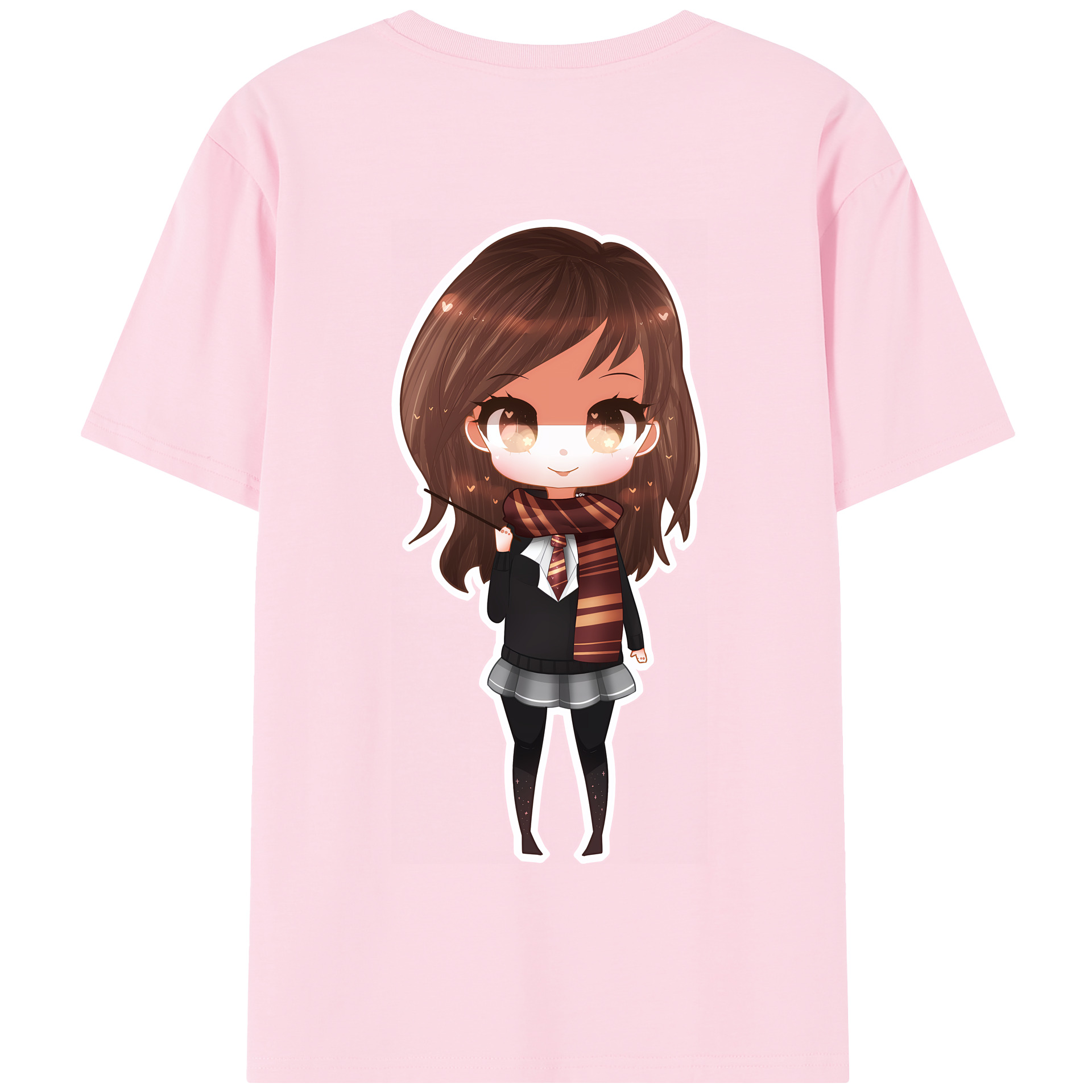 （画像用） Harry Potter ハリー・ポッターシリーズ 綿100％半袖Tシャツ（背面プリント）