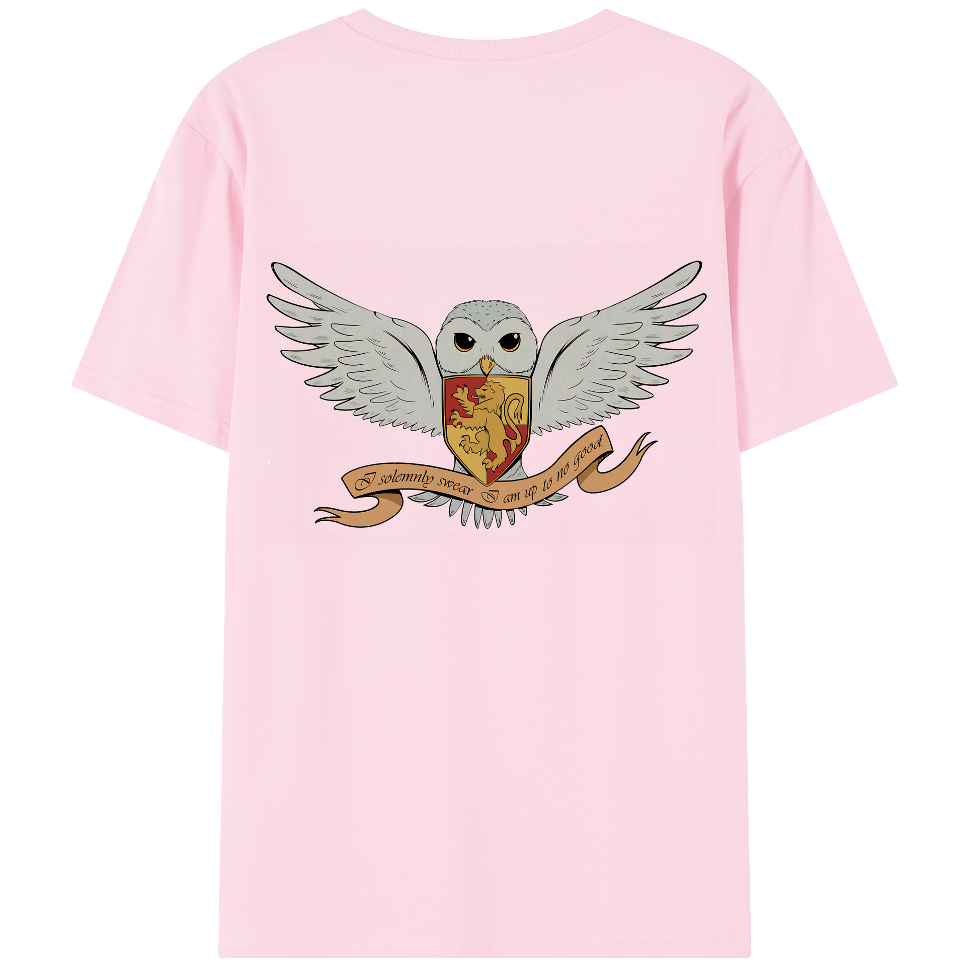 （画像用） Harry Potter ハリー・ポッターシリーズ 綿100％半袖Tシャツ（背面プリント）