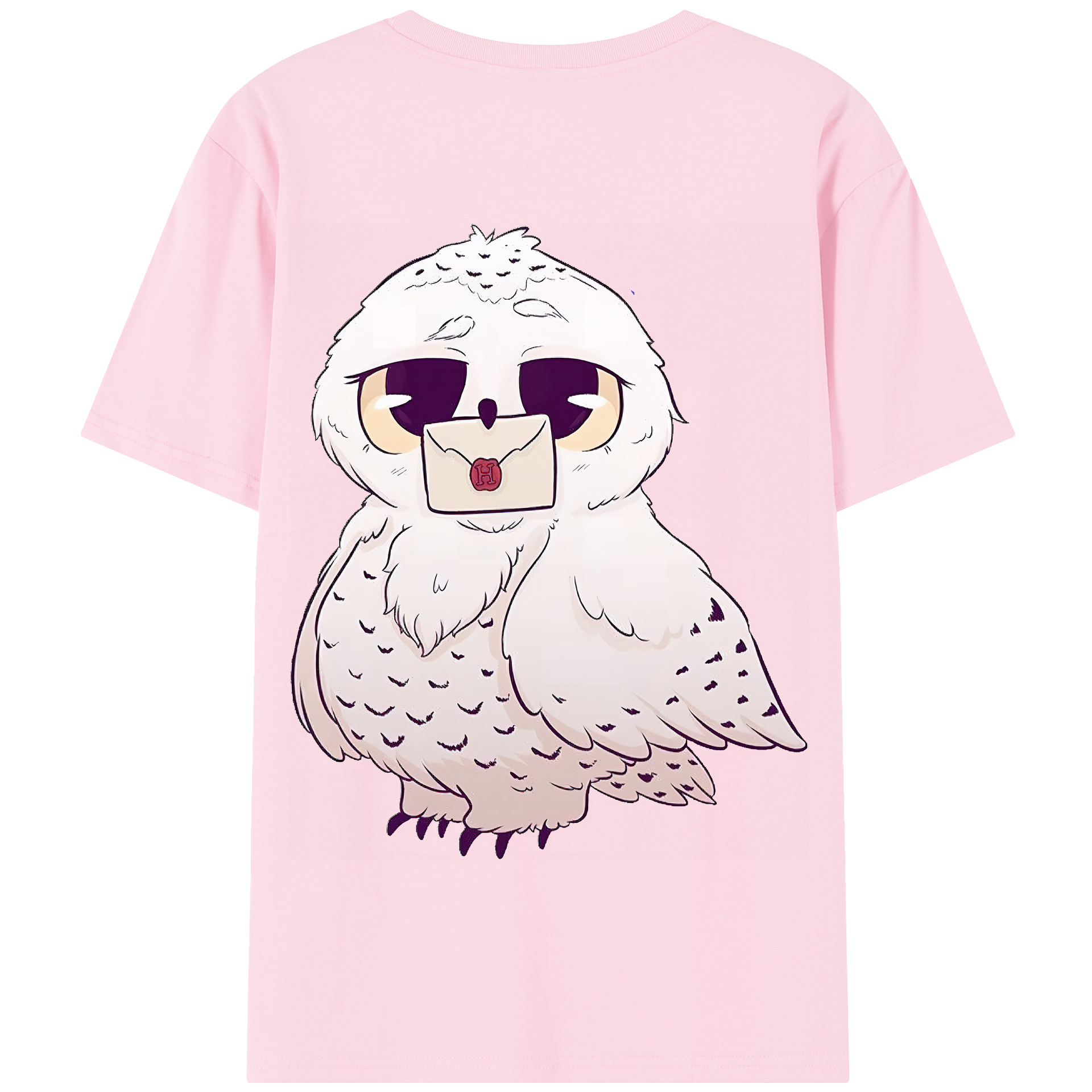 （画像用） Harry Potter ハリー・ポッターシリーズ 綿100％半袖Tシャツ（背面プリント）