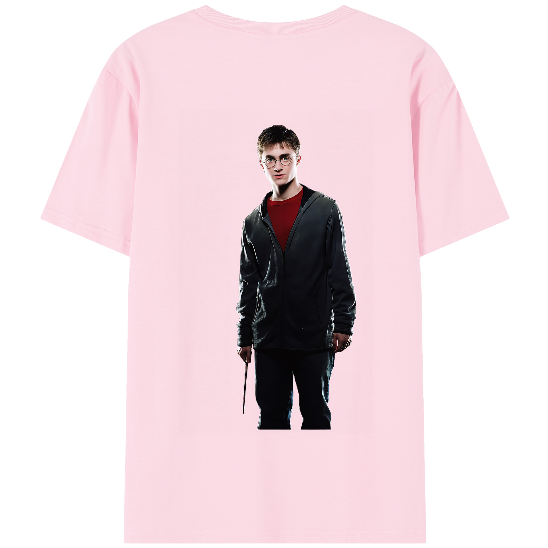 （画像用） Harry Potter ハリー・ポッターシリーズ 綿100％半袖Tシャツ（背面プリント）