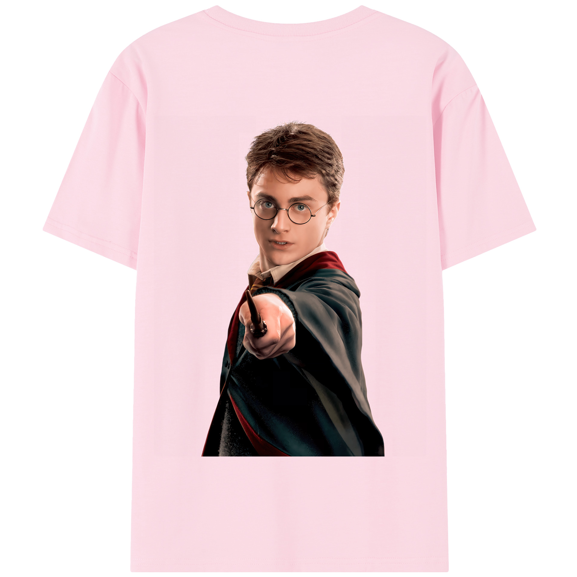 （画像用） Harry Potter ハリー・ポッターシリーズ 綿100％半袖Tシャツ（背面プリント）