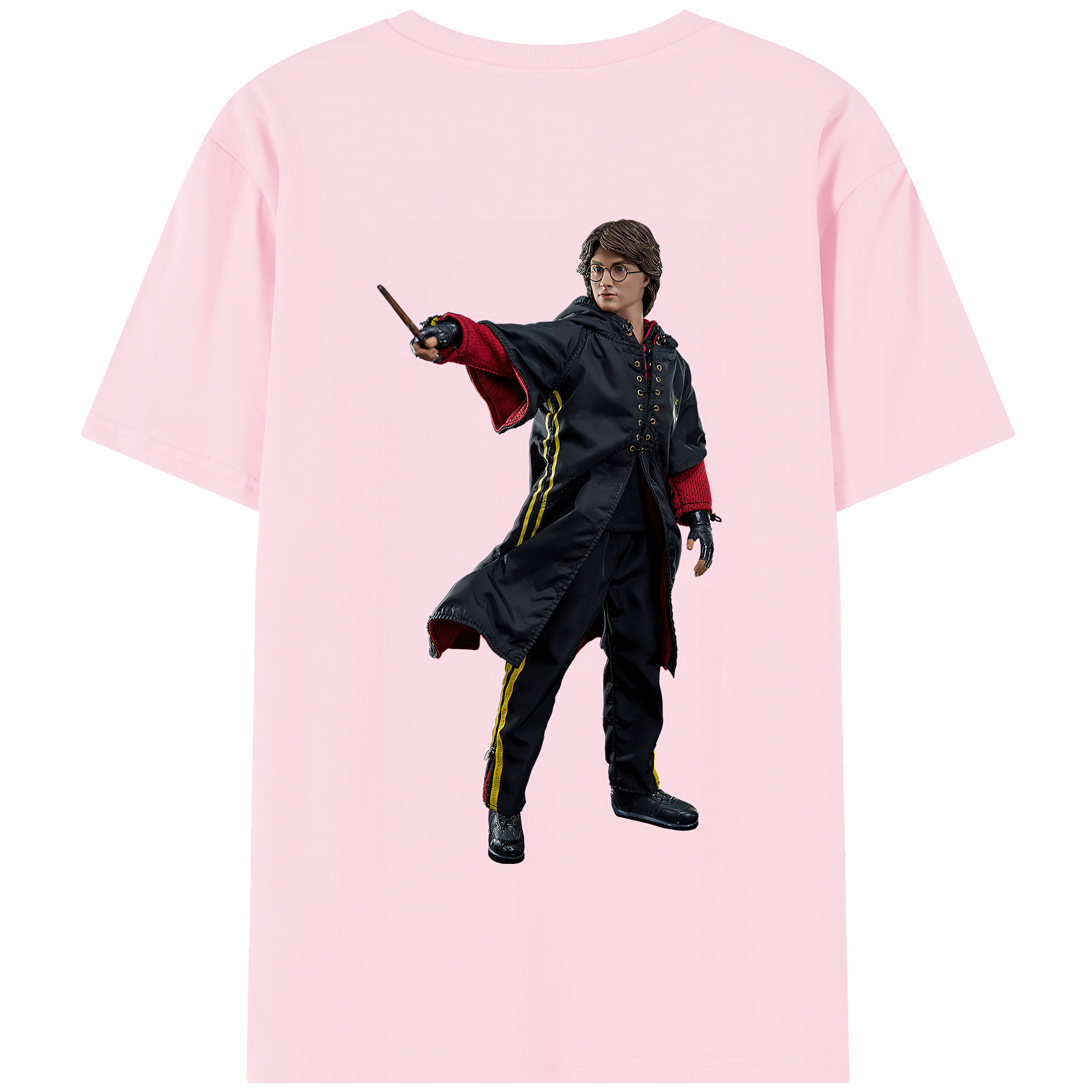 （画像用） Harry Potter ハリー・ポッターシリーズ 綿100％半袖Tシャツ（背面プリント）