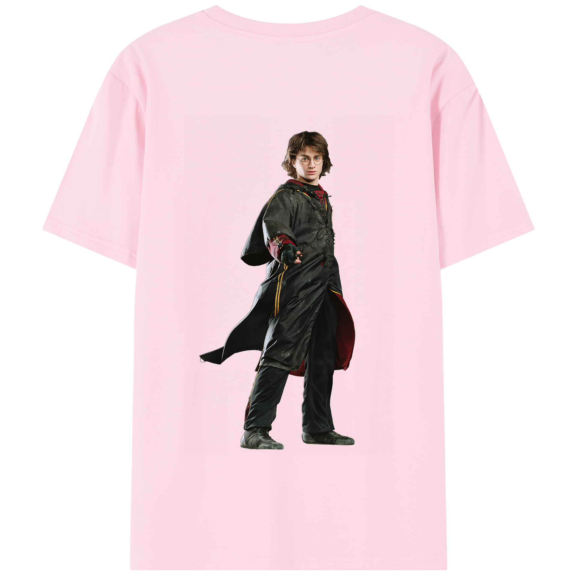 （画像用） Harry Potter ハリー・ポッターシリーズ 綿100％半袖Tシャツ（背面プリント）