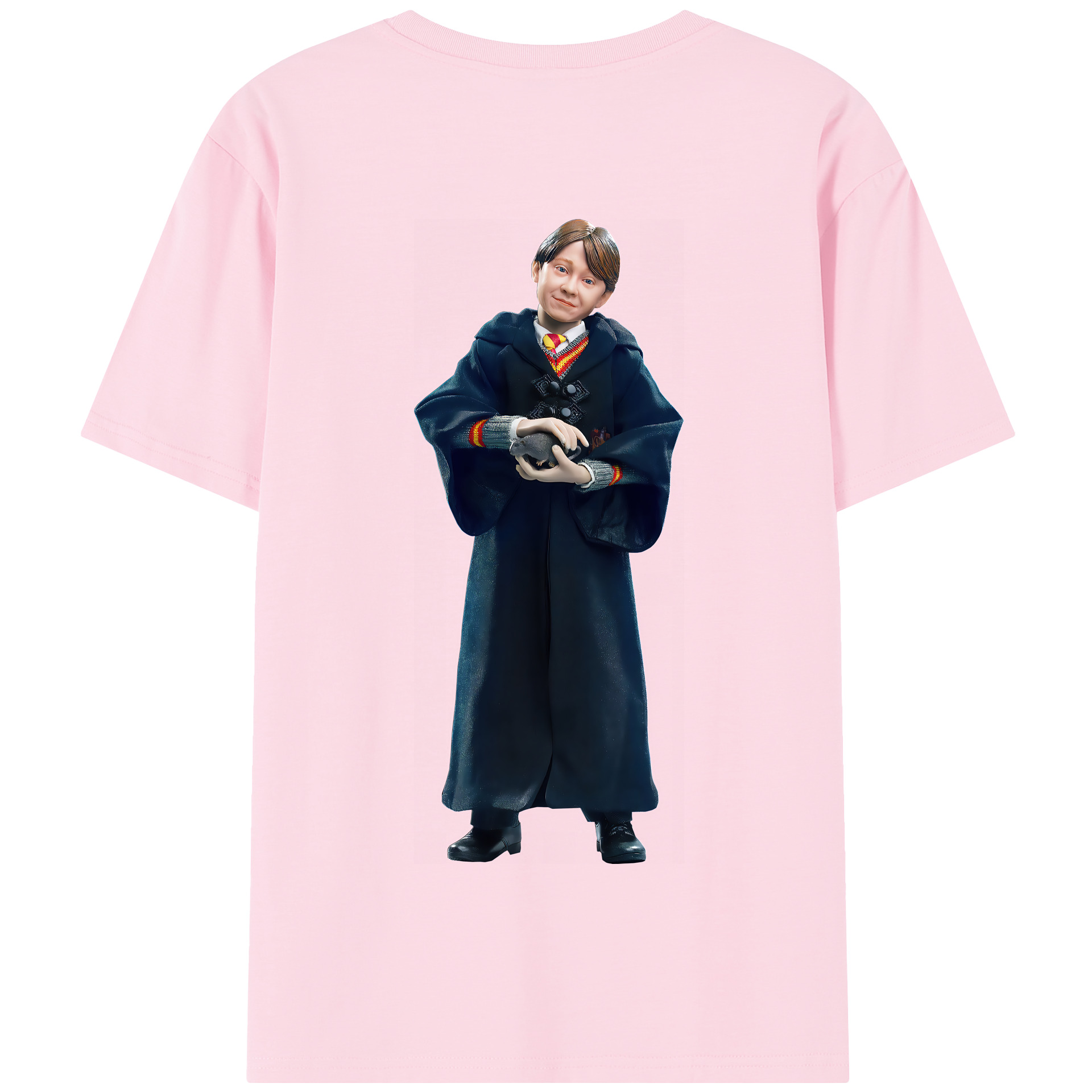 （画像用） Harry Potter ハリー・ポッターシリーズ 綿100％半袖Tシャツ（背面プリント）