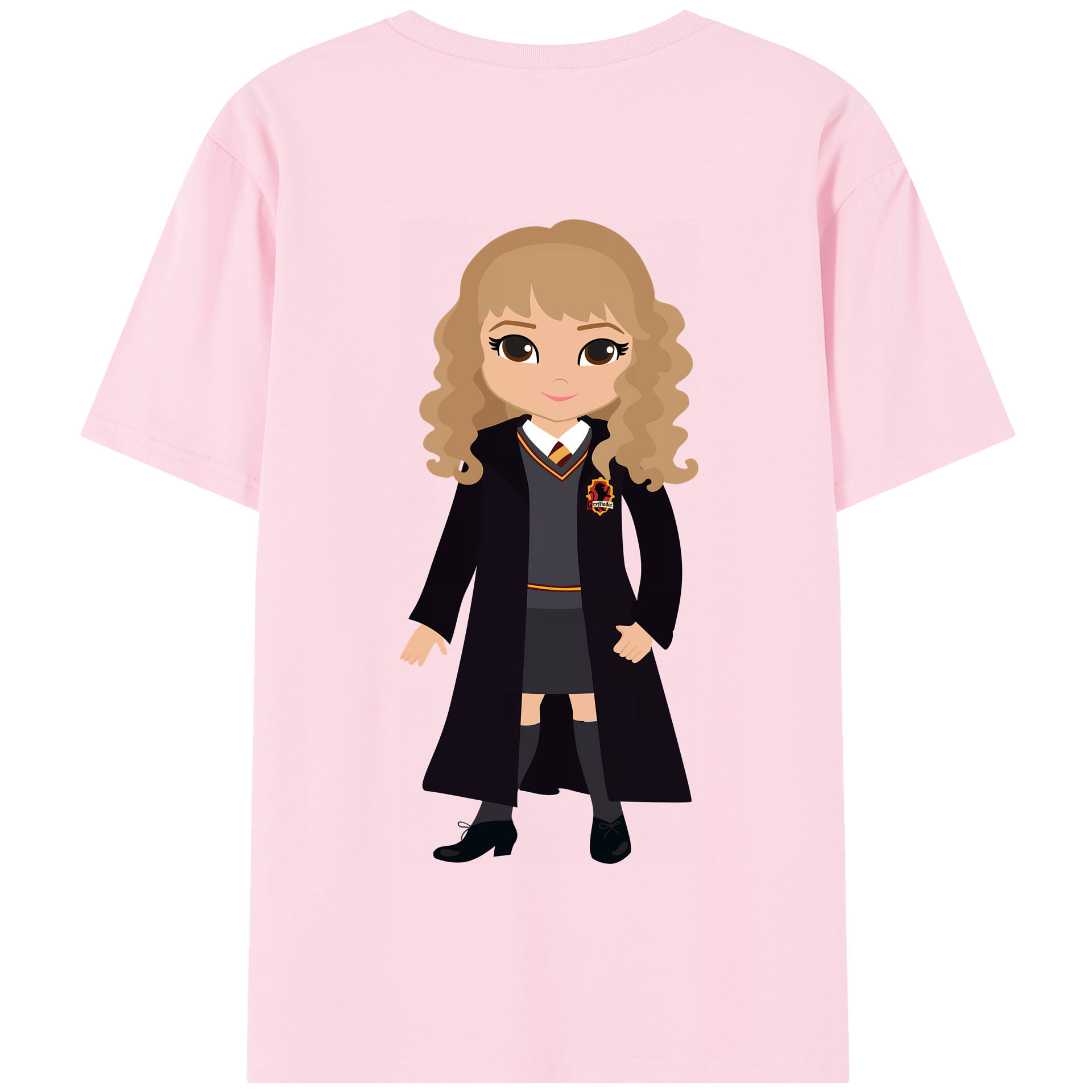 （画像用） Harry Potter ハリー・ポッターシリーズ 綿100％半袖Tシャツ（背面プリント）