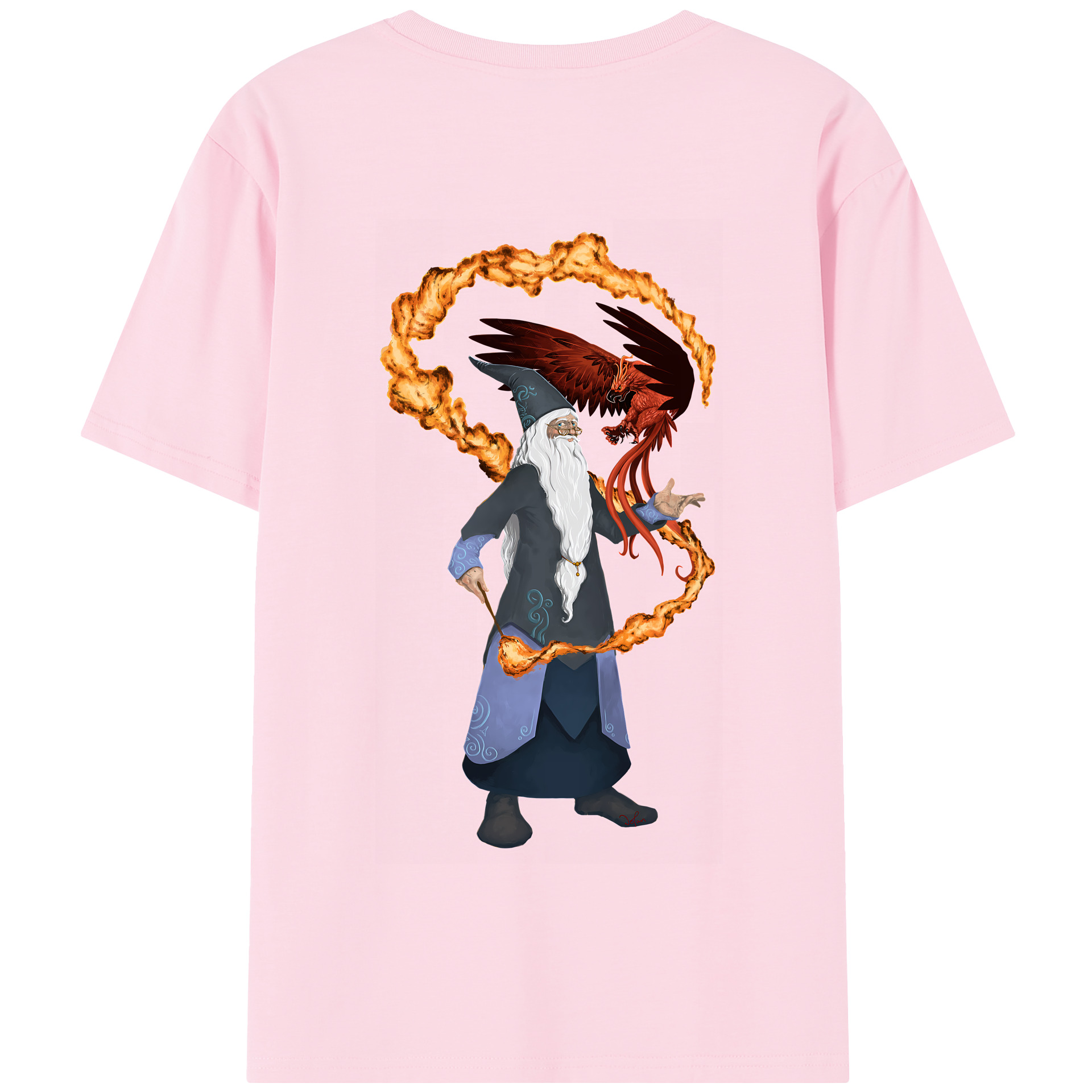 （画像用） Harry Potter ハリー・ポッターシリーズ 綿100％半袖Tシャツ（背面プリント）