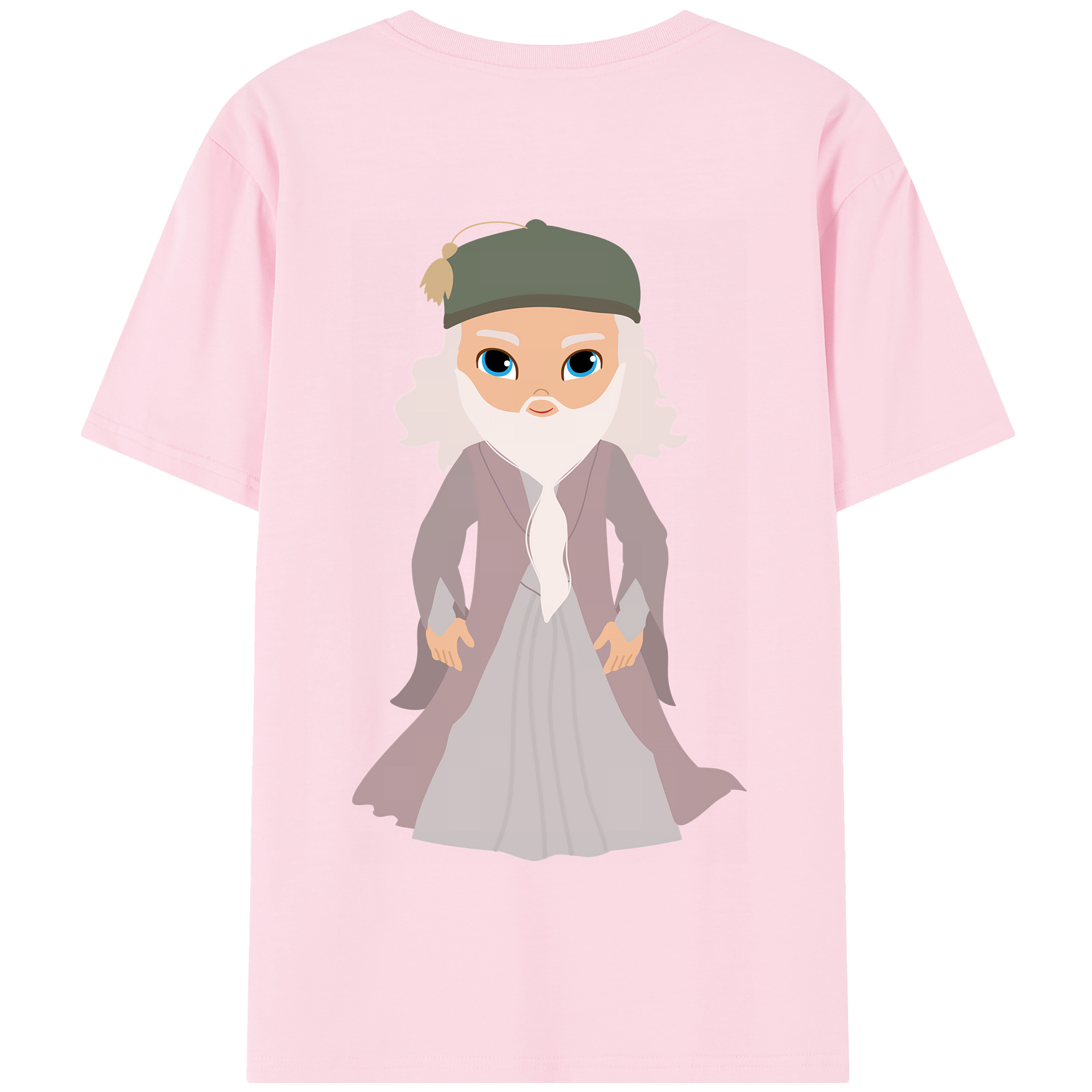 （画像用） Harry Potter ハリー・ポッターシリーズ 綿100％半袖Tシャツ（背面プリント）