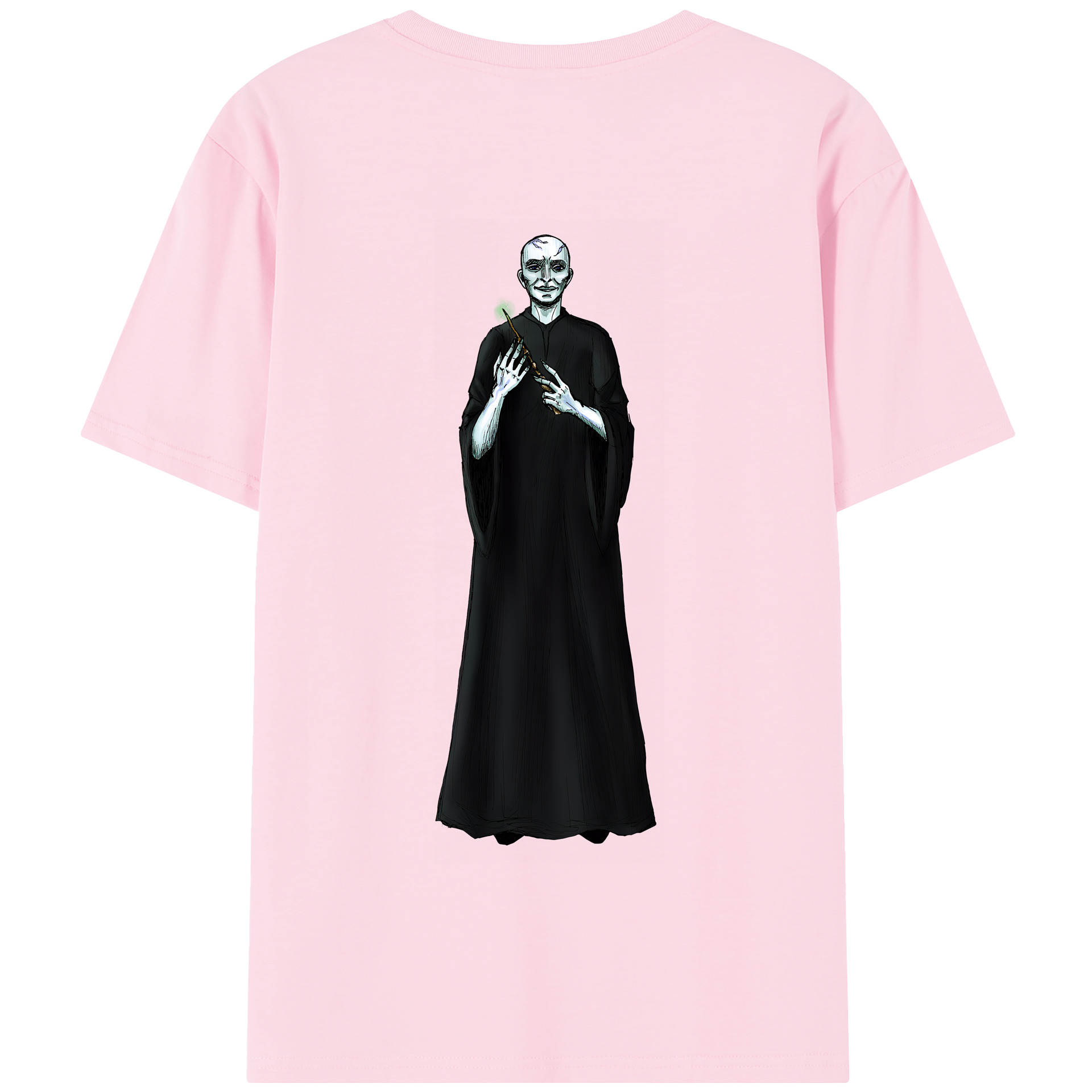 （画像用） Harry Potter ハリー・ポッターシリーズ 綿100％半袖Tシャツ（背面プリント）