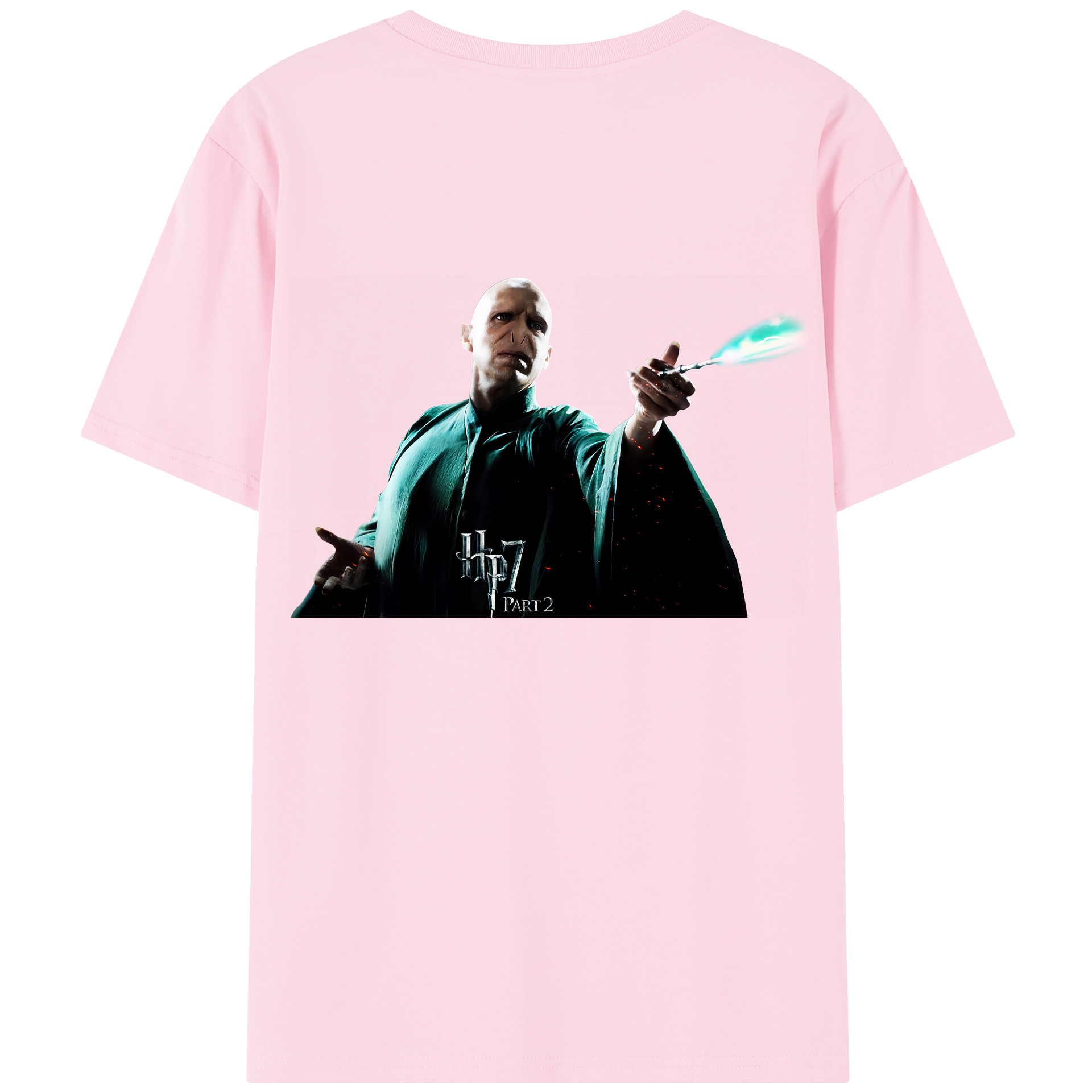 （画像用） Harry Potter ハリー・ポッターシリーズ 綿100％半袖Tシャツ（背面プリント）