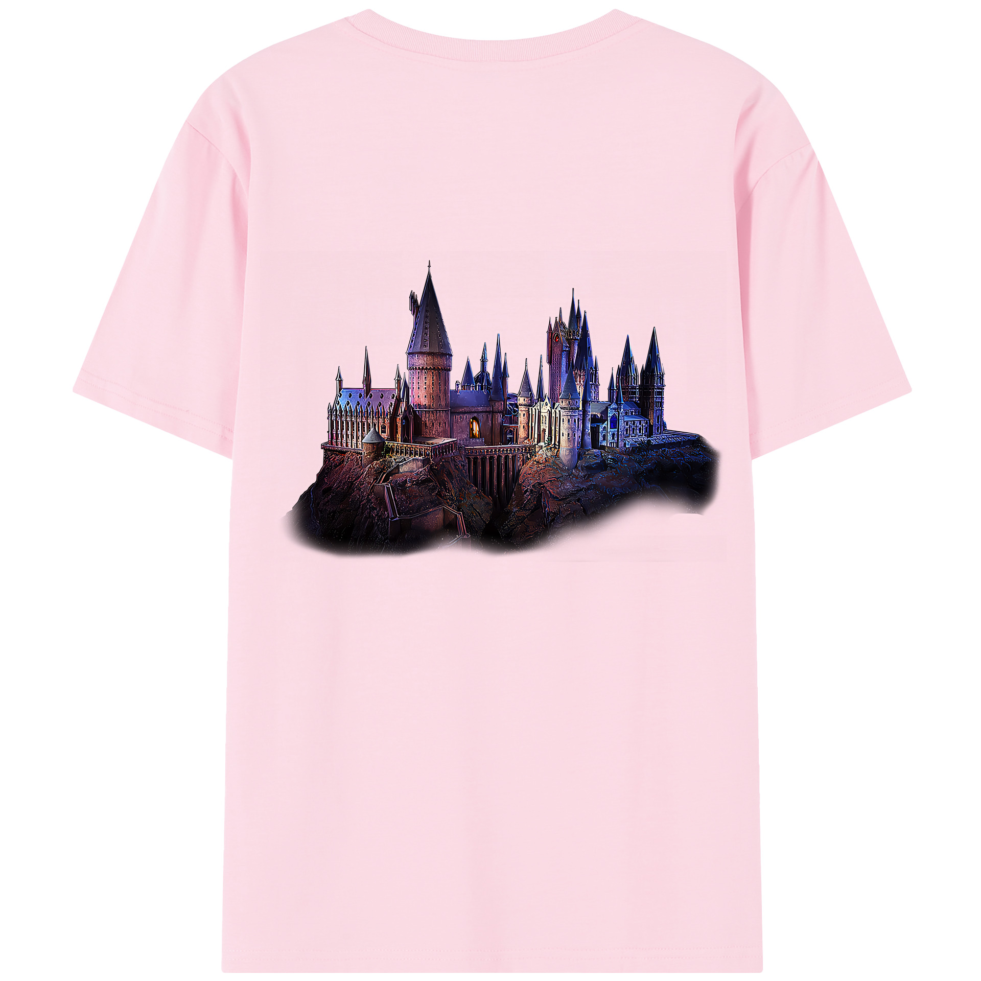 （画像用） Harry Potter ハリー・ポッターシリーズ 綿100％半袖Tシャツ（背面プリント）