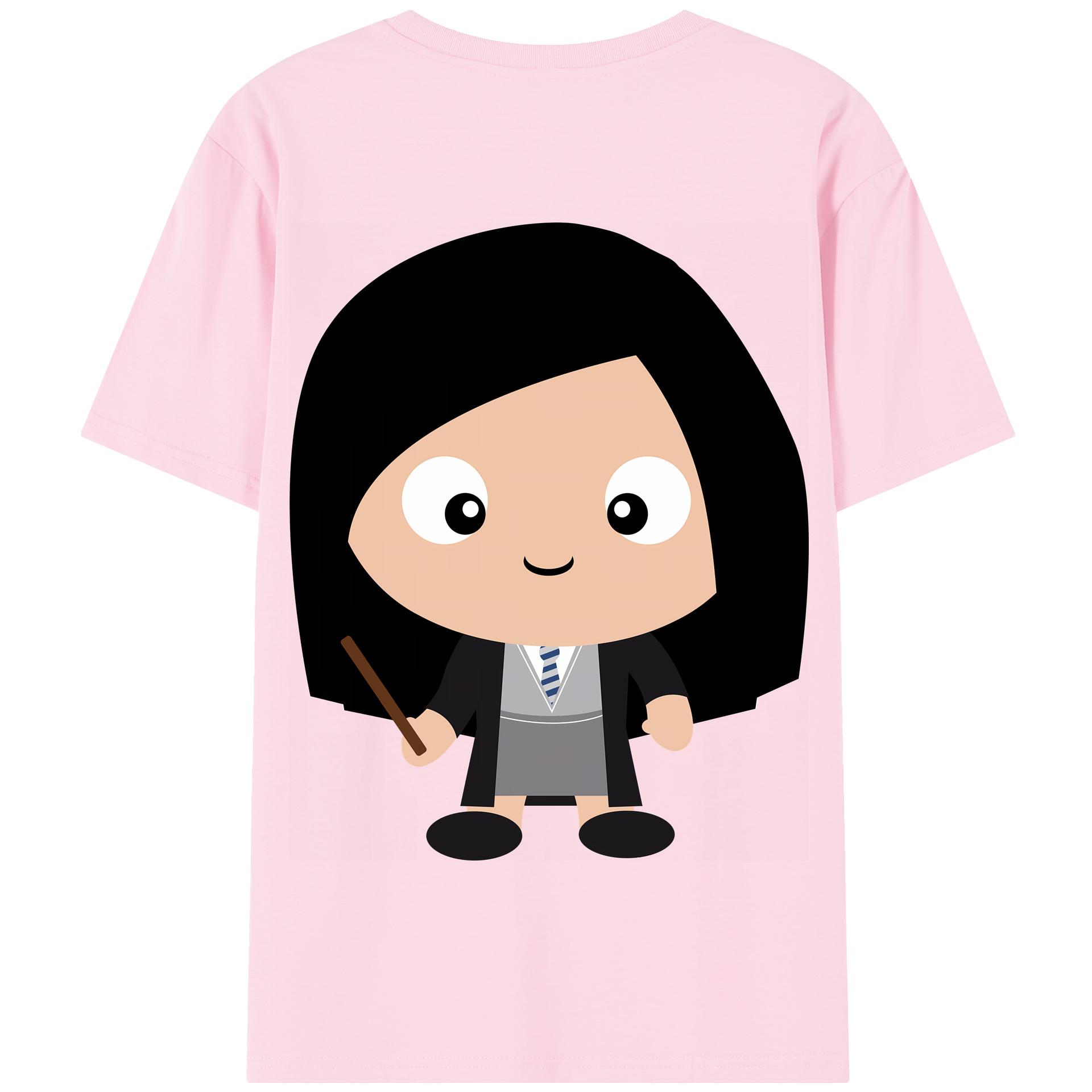 （画像用） Harry Potter ハリー・ポッターシリーズ 綿100％半袖Tシャツ（背面プリント）