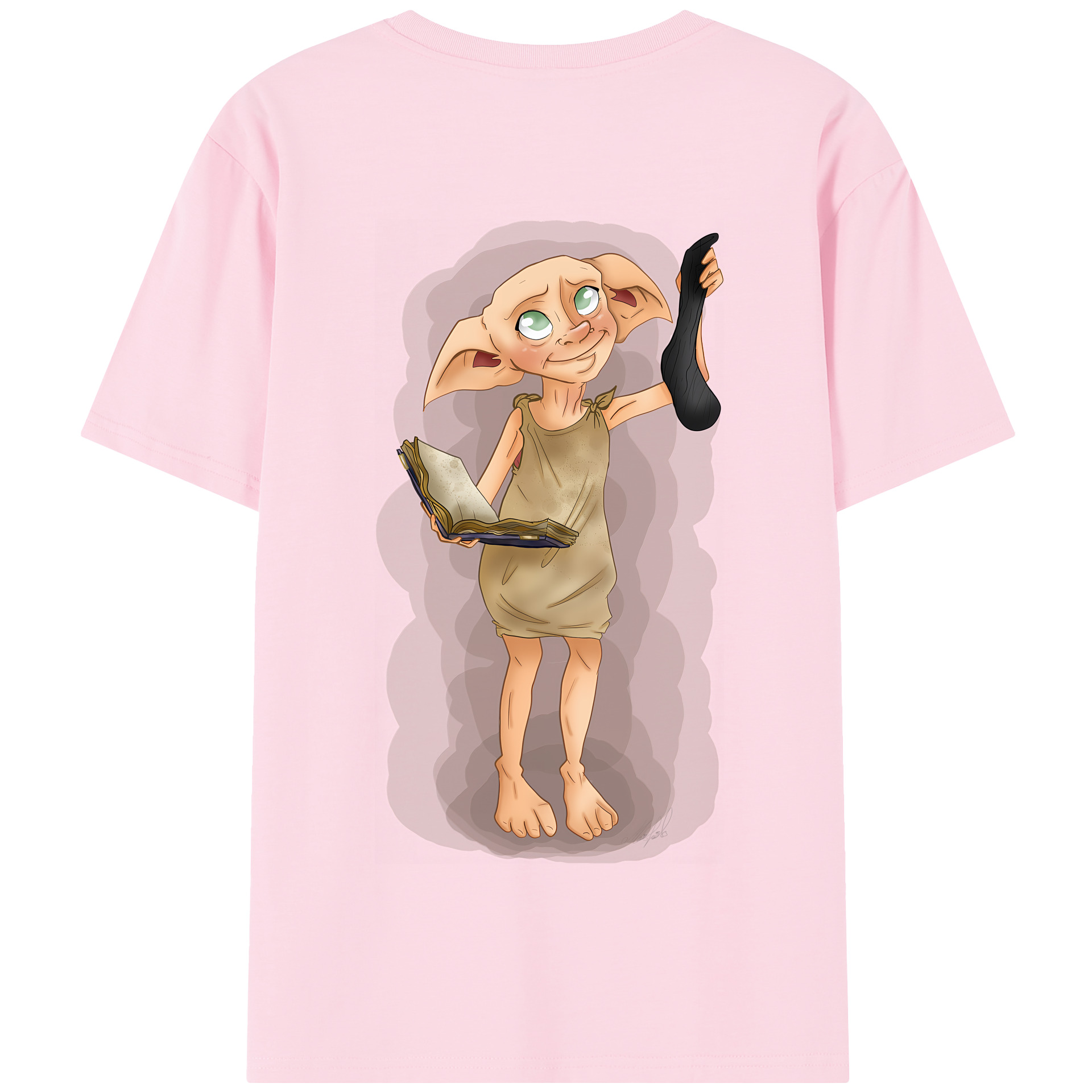 （画像用） Harry Potter ハリー・ポッターシリーズ 綿100％半袖Tシャツ（背面プリント）