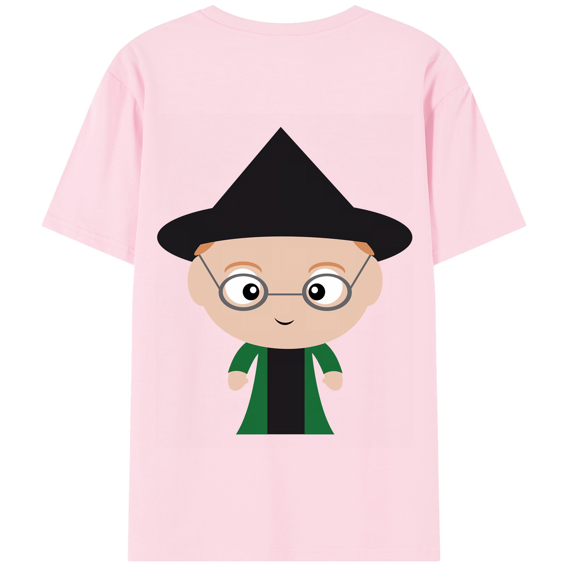 （画像用） Harry Potter ハリー・ポッターシリーズ 綿100％半袖Tシャツ（背面プリント）