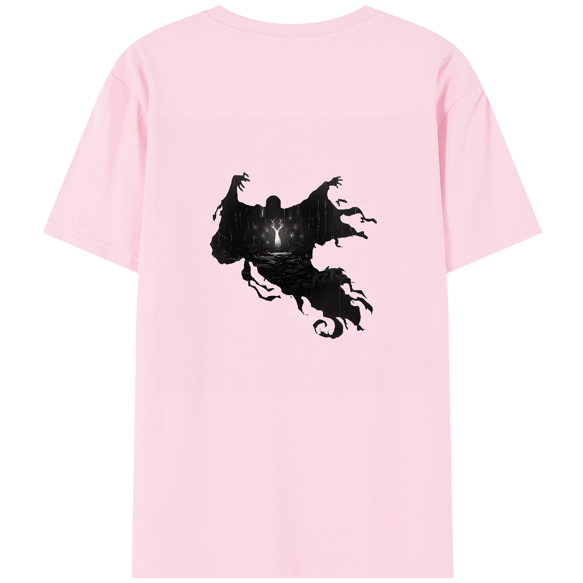 （画像用） Harry Potter ハリー・ポッターシリーズ 綿100％半袖Tシャツ（背面プリント）