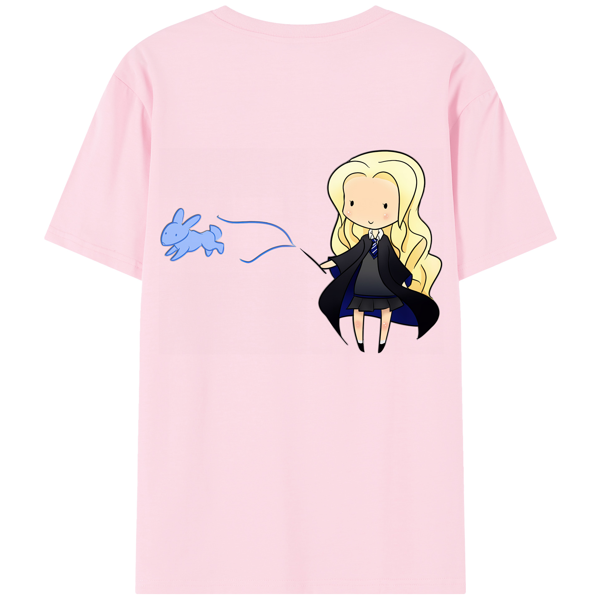 （画像用） Harry Potter ハリー・ポッターシリーズ 綿100％半袖Tシャツ（背面プリント）
