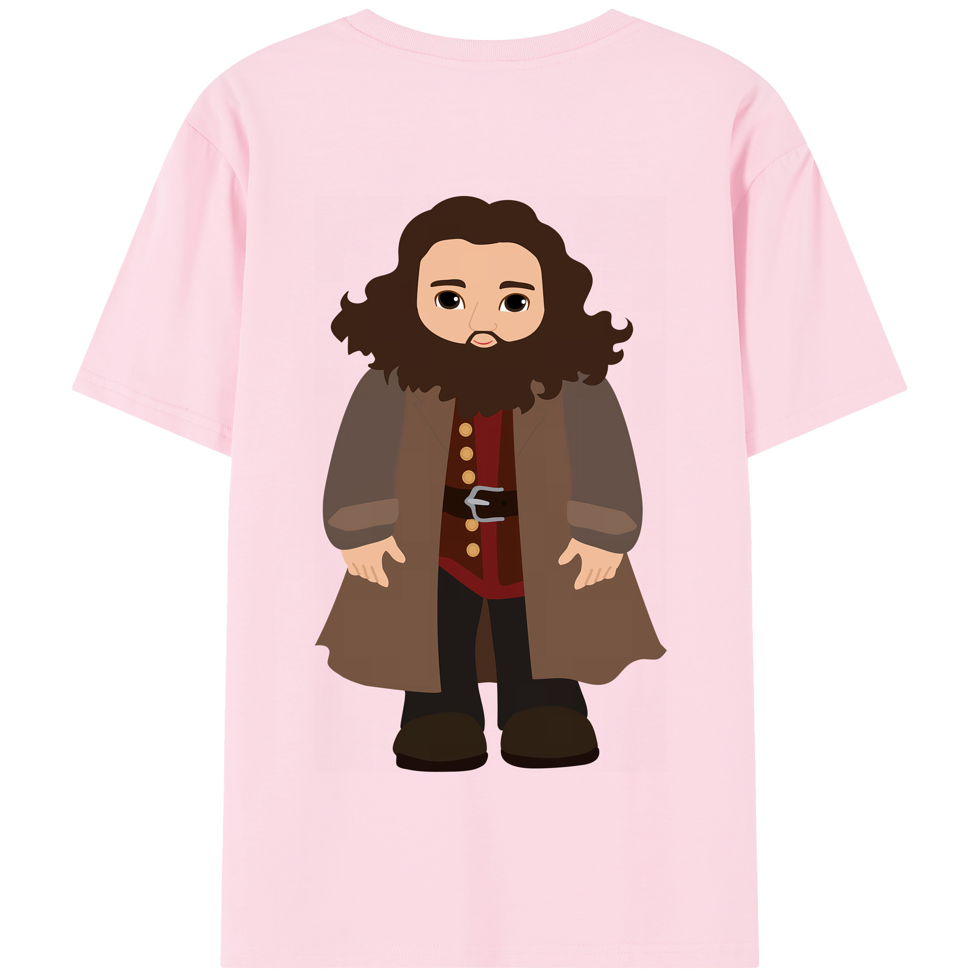 （画像用） Harry Potter ハリー・ポッターシリーズ 綿100％半袖Tシャツ（背面プリント）