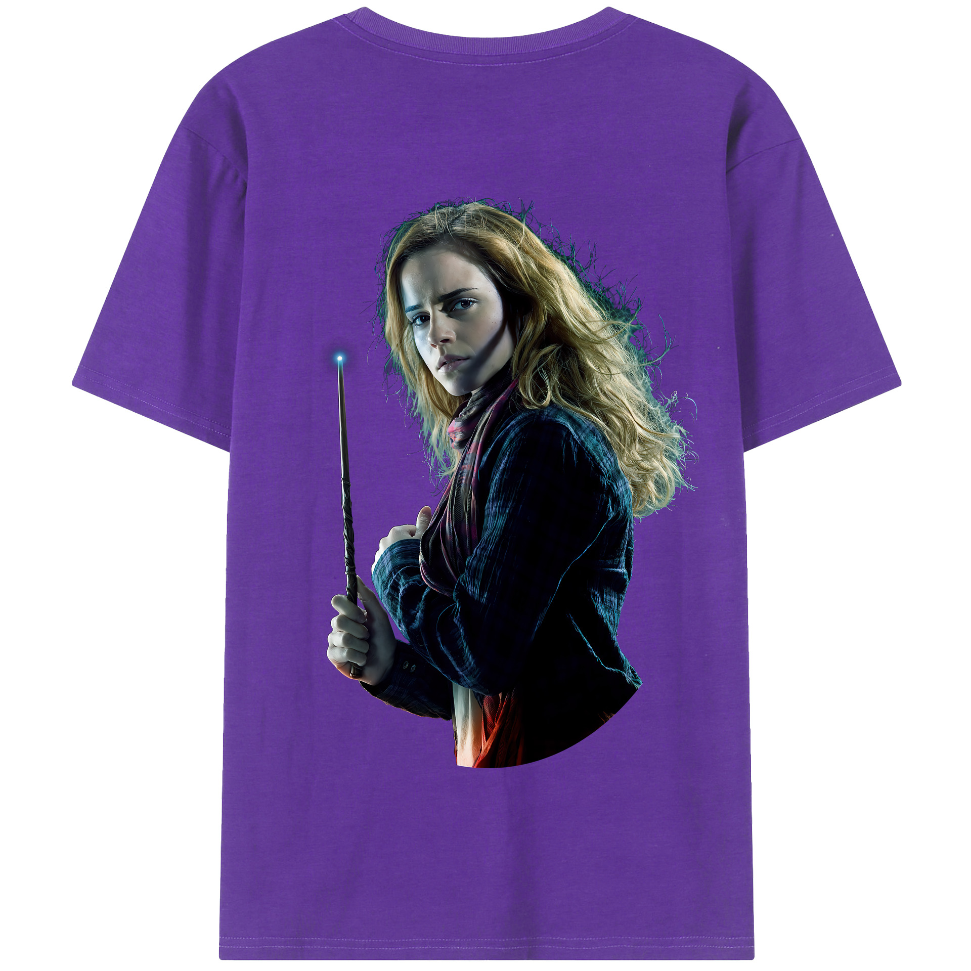 （画像用） Harry Potter ハリー・ポッターシリーズ 綿100％半袖Tシャツ（背面プリント）