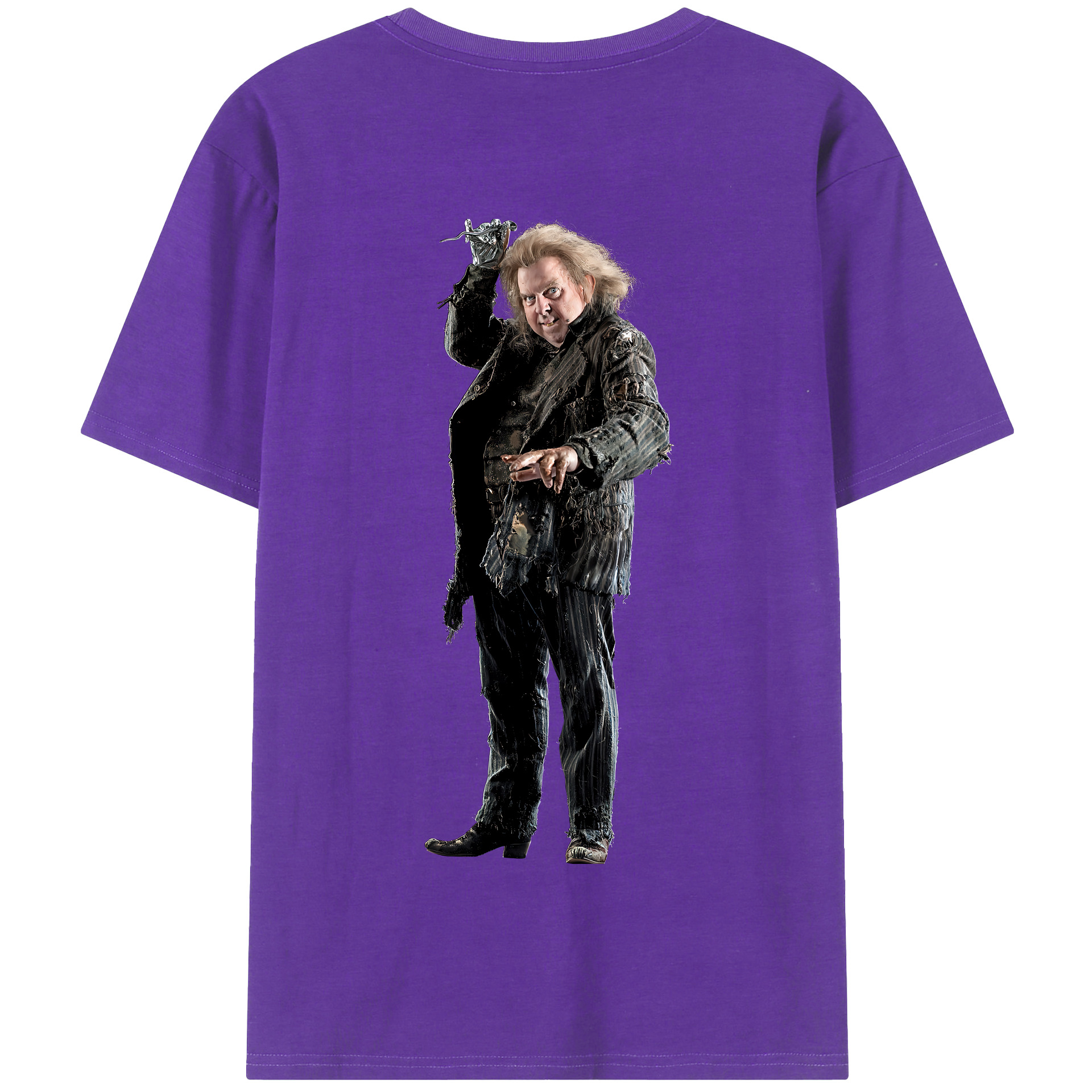 （画像用） Harry Potter ハリー・ポッターシリーズ 綿100％半袖Tシャツ（背面プリント）