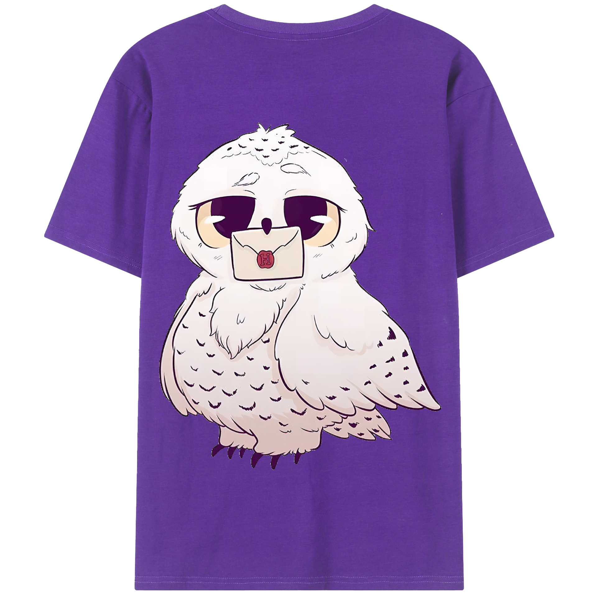 （画像用） Harry Potter ハリー・ポッターシリーズ 綿100％半袖Tシャツ（背面プリント）