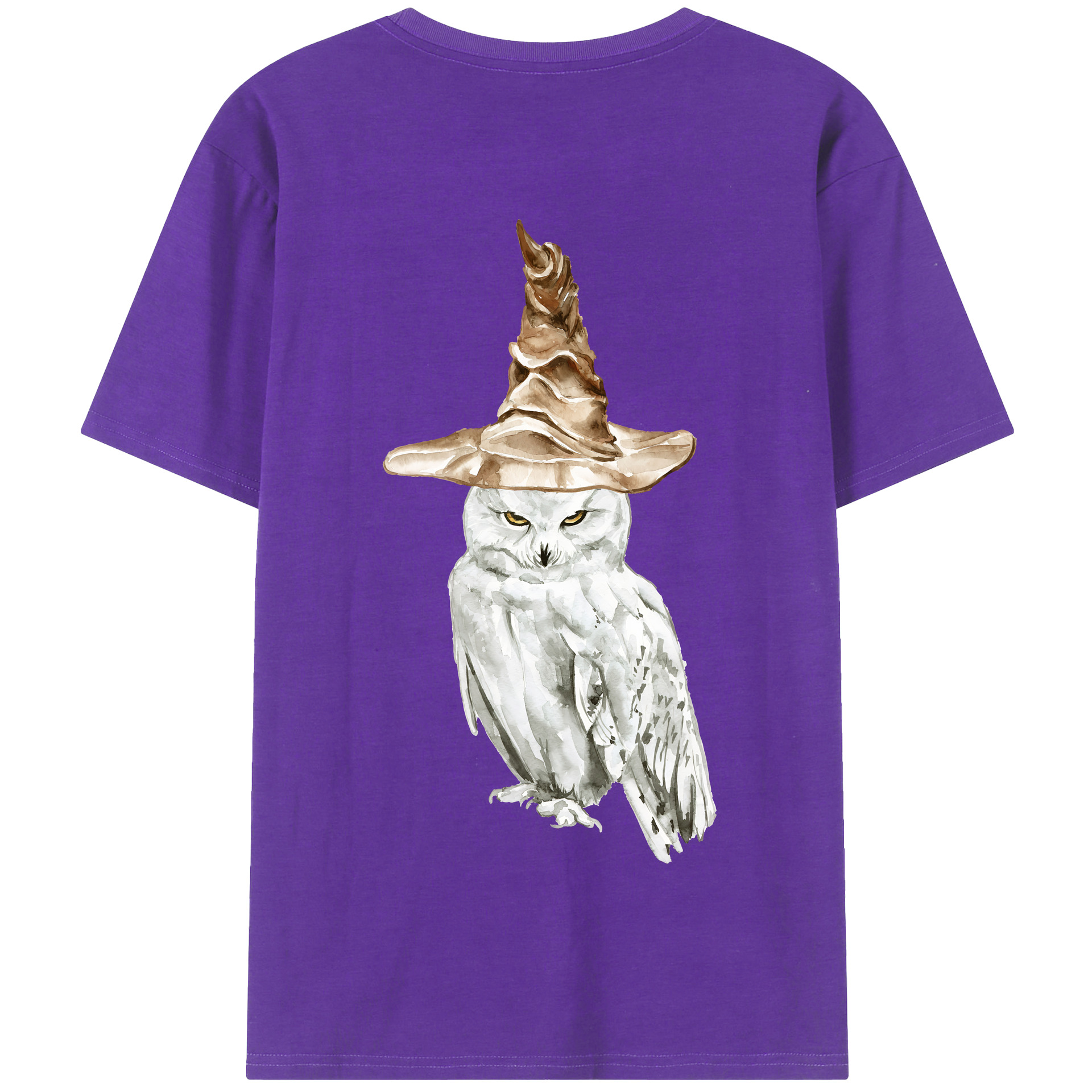（画像用） Harry Potter ハリー・ポッターシリーズ 綿100％半袖Tシャツ（背面プリント）