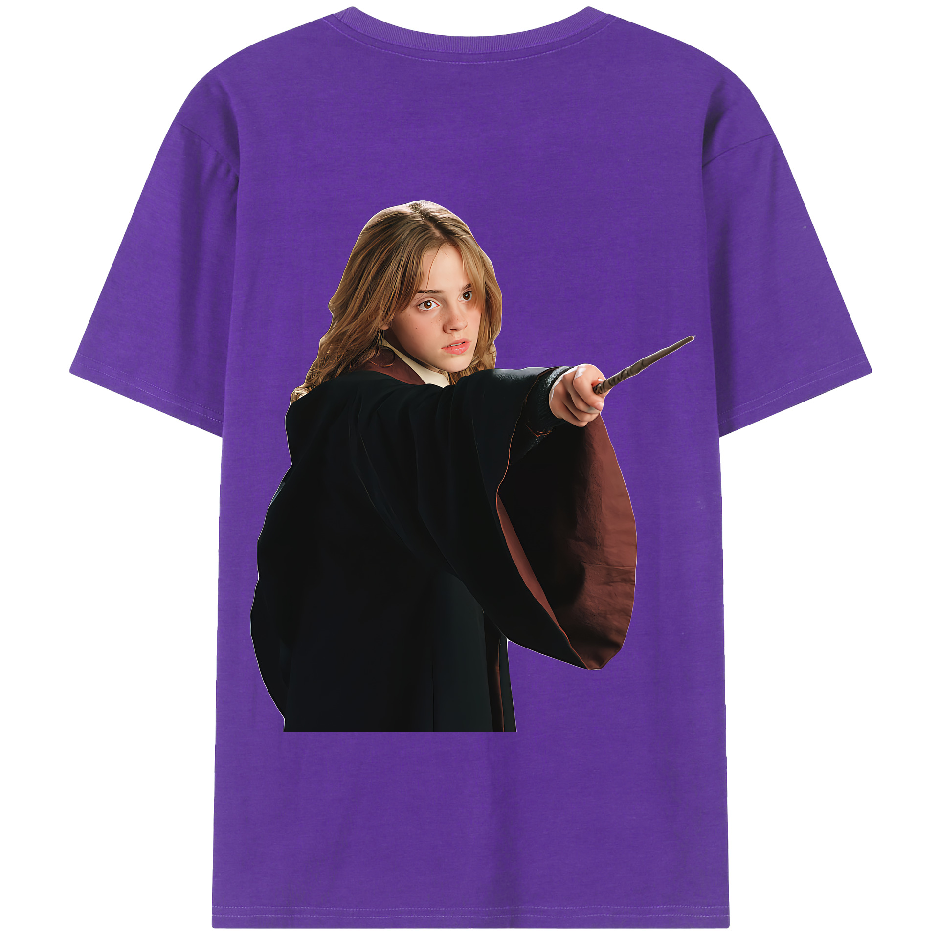 （画像用） Harry Potter ハリー・ポッターシリーズ 綿100％半袖Tシャツ（背面プリント）