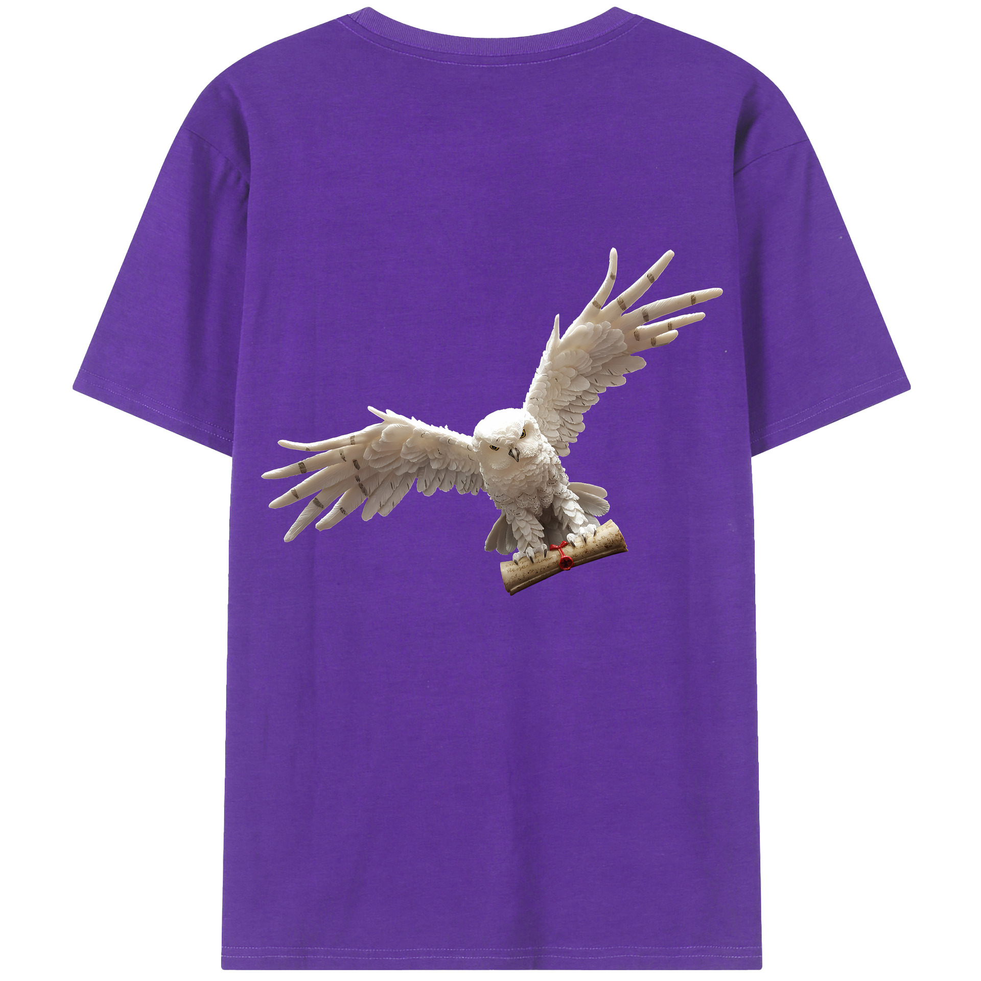 （画像用） Harry Potter ハリー・ポッターシリーズ 綿100％半袖Tシャツ（背面プリント）