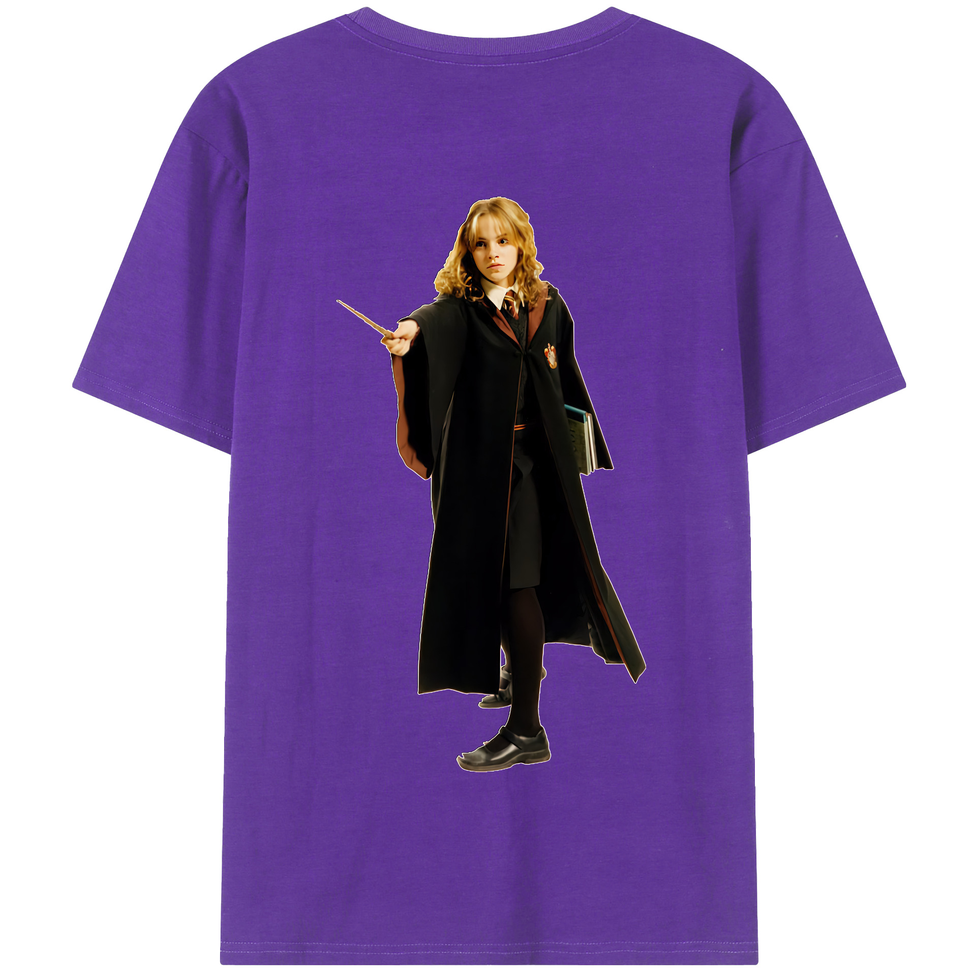 （画像用） Harry Potter ハリー・ポッターシリーズ 綿100％半袖Tシャツ（背面プリント）