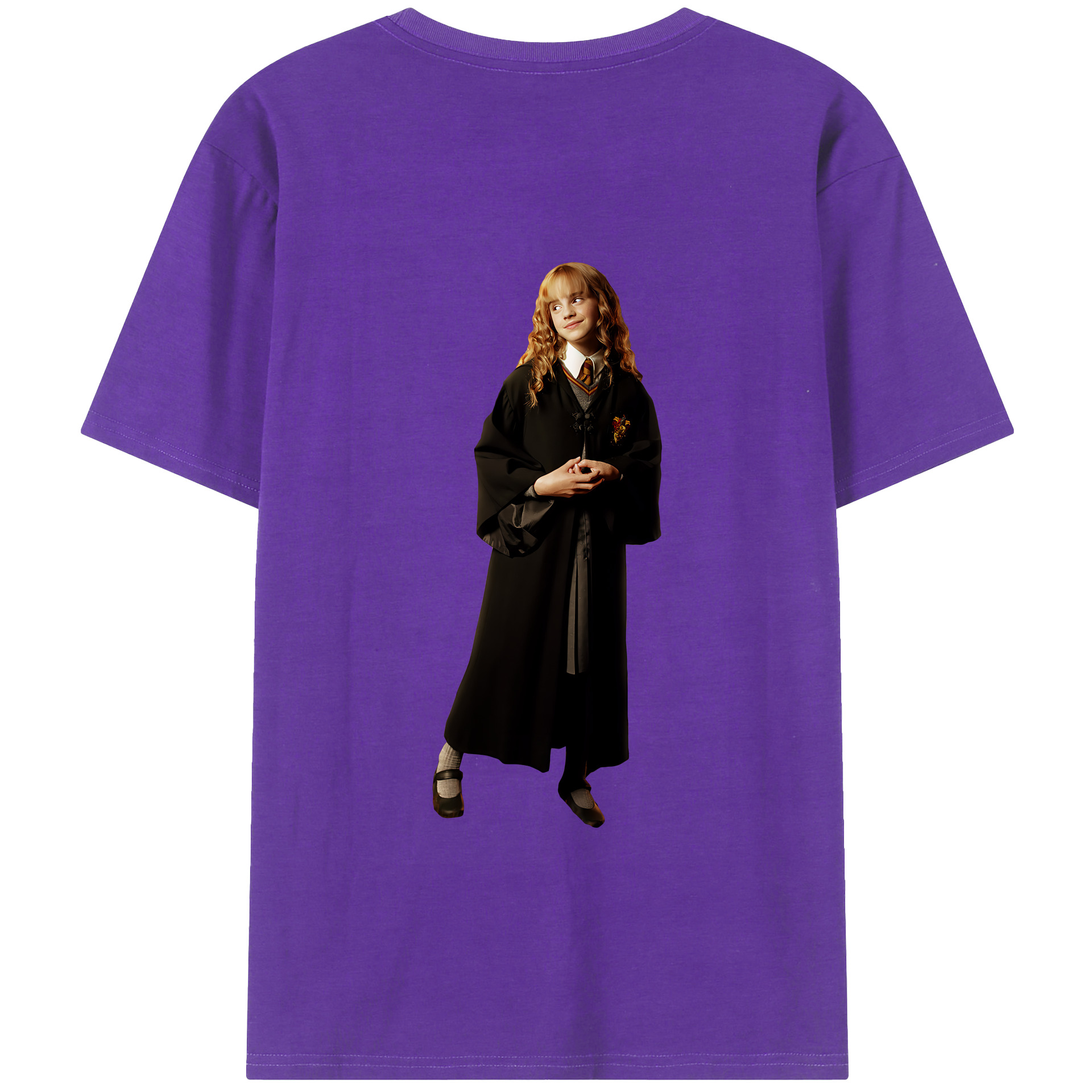 （画像用） Harry Potter ハリー・ポッターシリーズ 綿100％半袖Tシャツ（背面プリント）