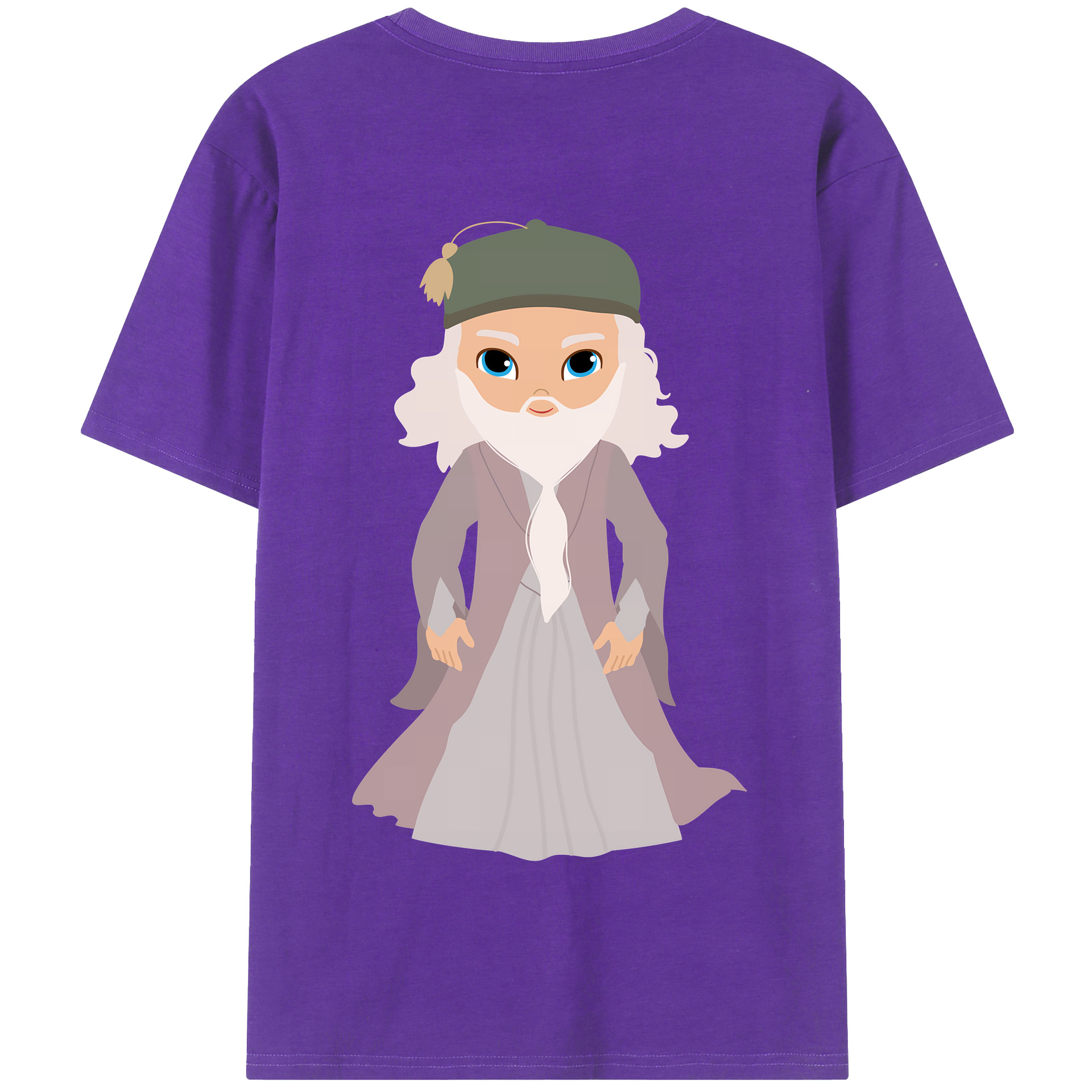 （画像用） Harry Potter ハリー・ポッターシリーズ 綿100％半袖Tシャツ（背面プリント）