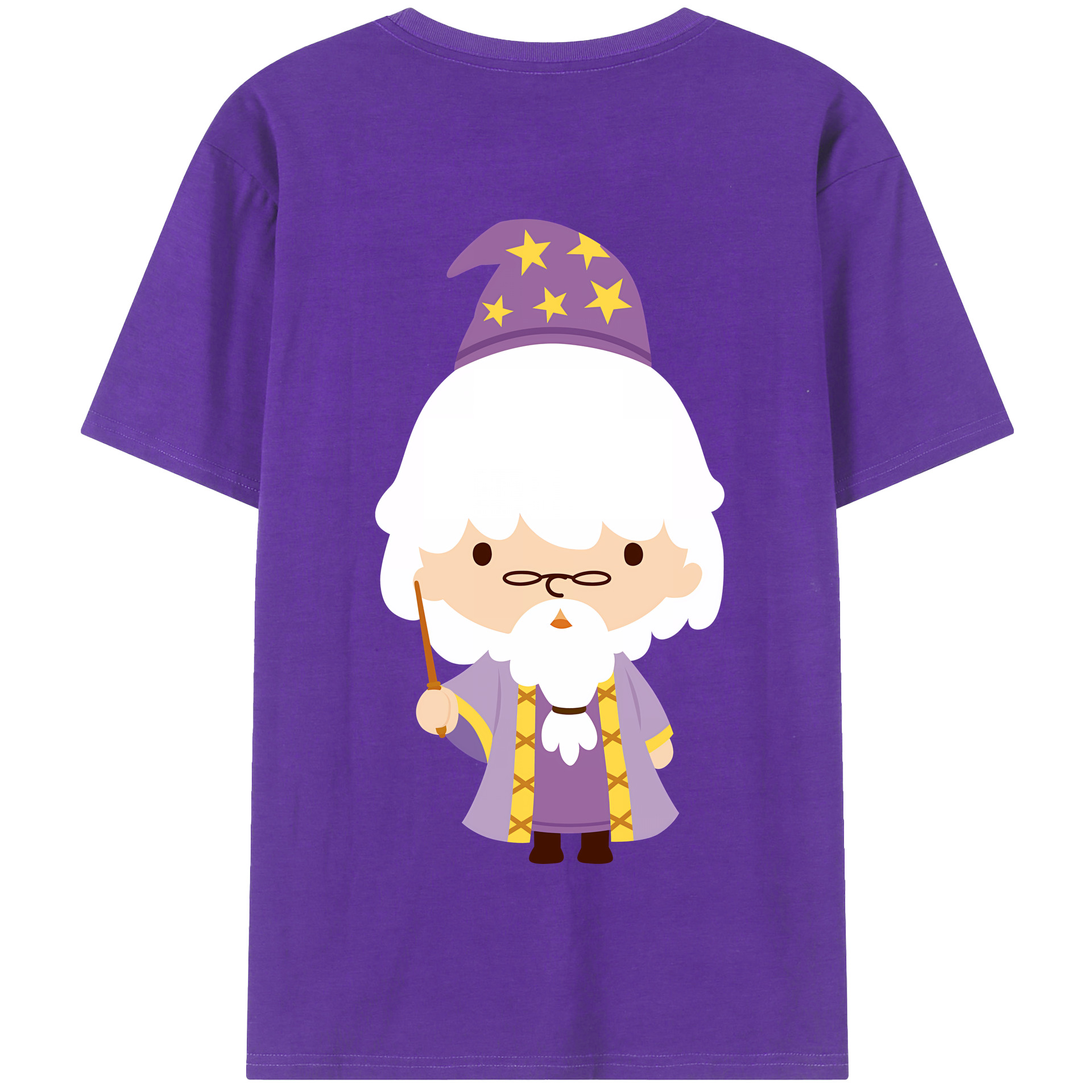 （画像用） Harry Potter ハリー・ポッターシリーズ 綿100％半袖Tシャツ（背面プリント）