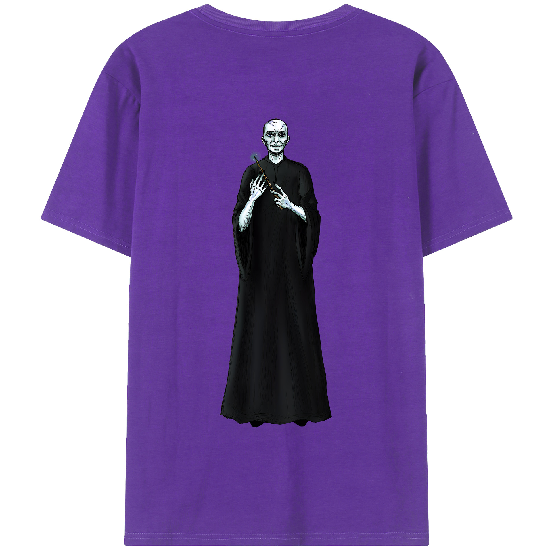 （画像用） Harry Potter ハリー・ポッターシリーズ 綿100％半袖Tシャツ（背面プリント）