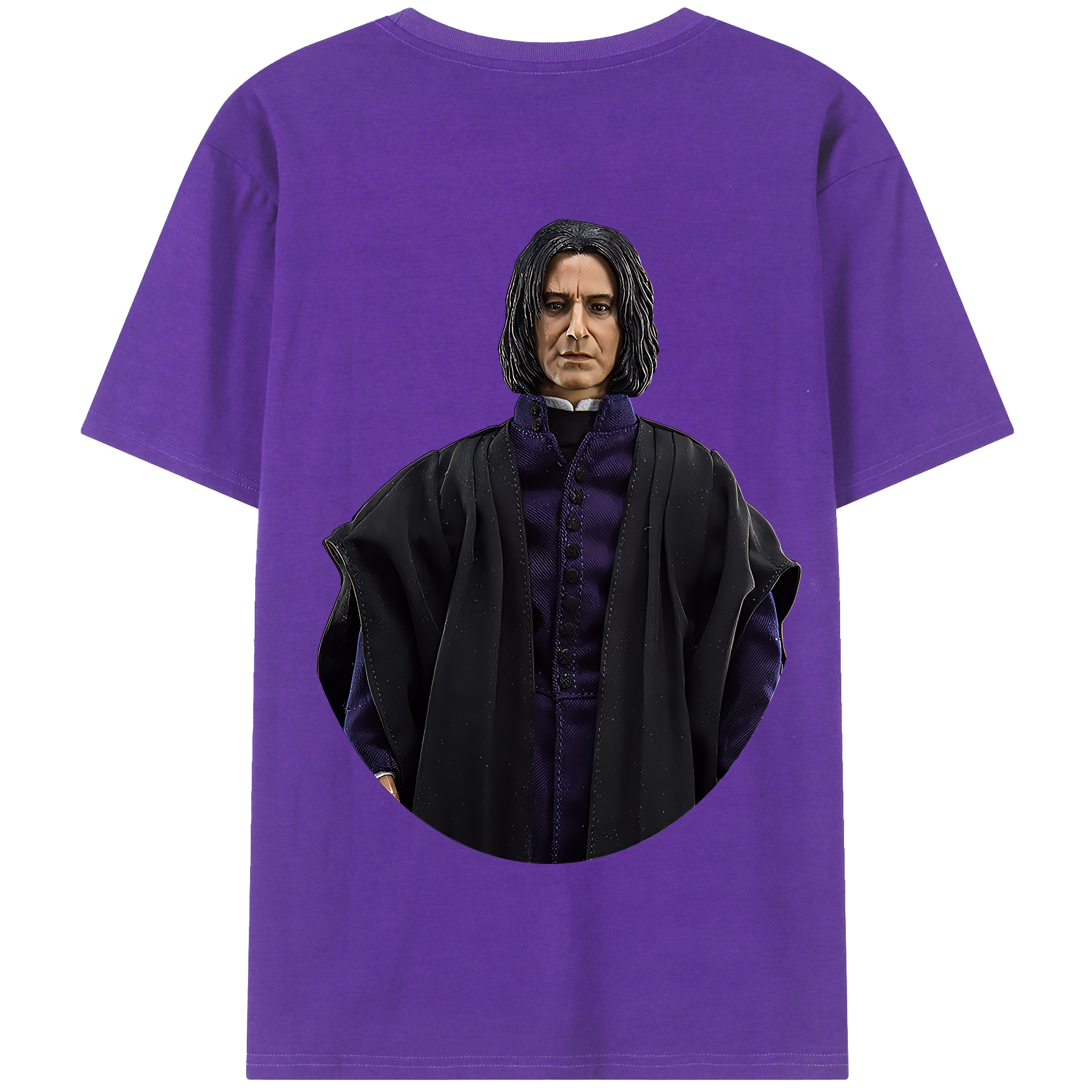 （画像用） Harry Potter ハリー・ポッターシリーズ 綿100％半袖Tシャツ（背面プリント）