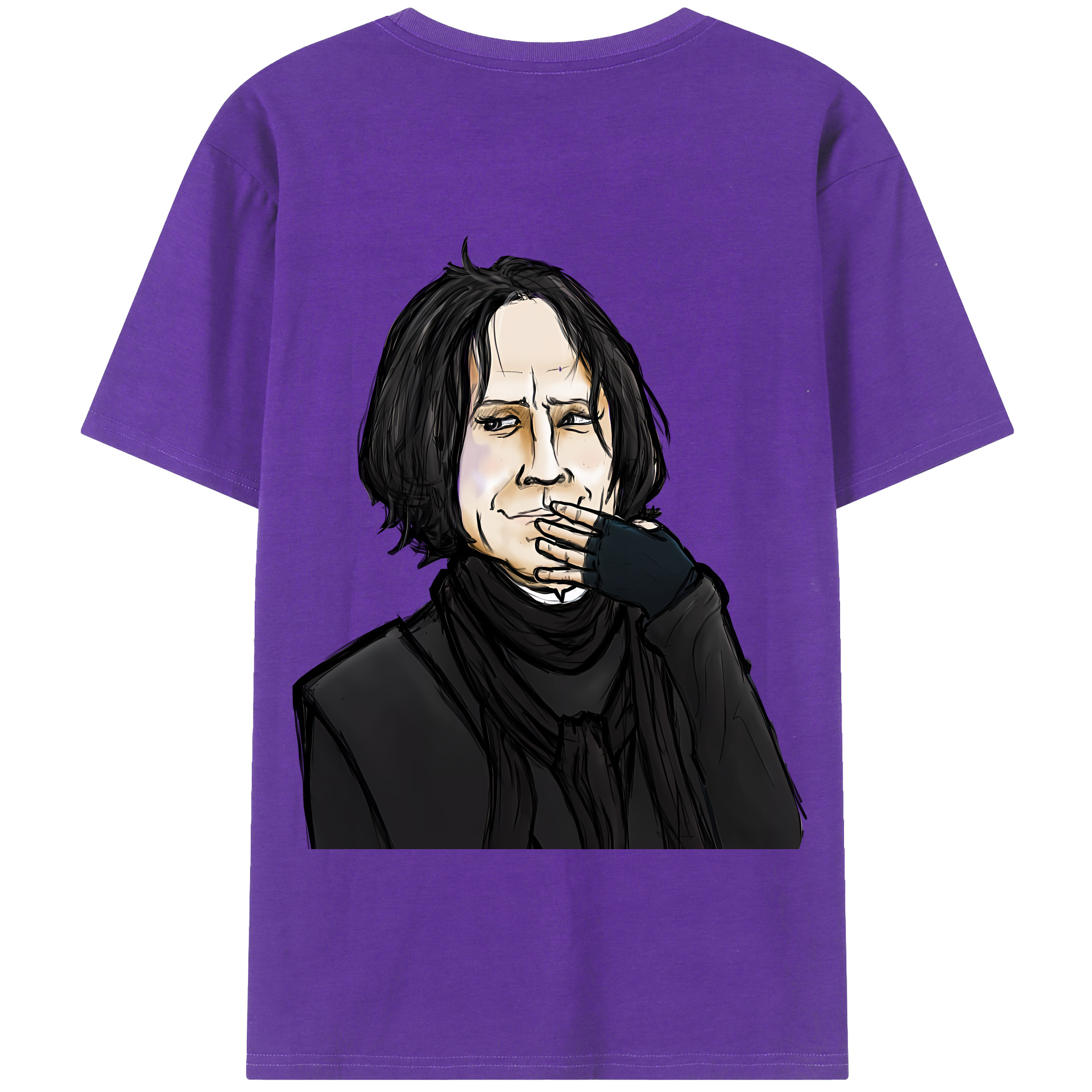 （画像用） Harry Potter ハリー・ポッターシリーズ 綿100％半袖Tシャツ（背面プリント）